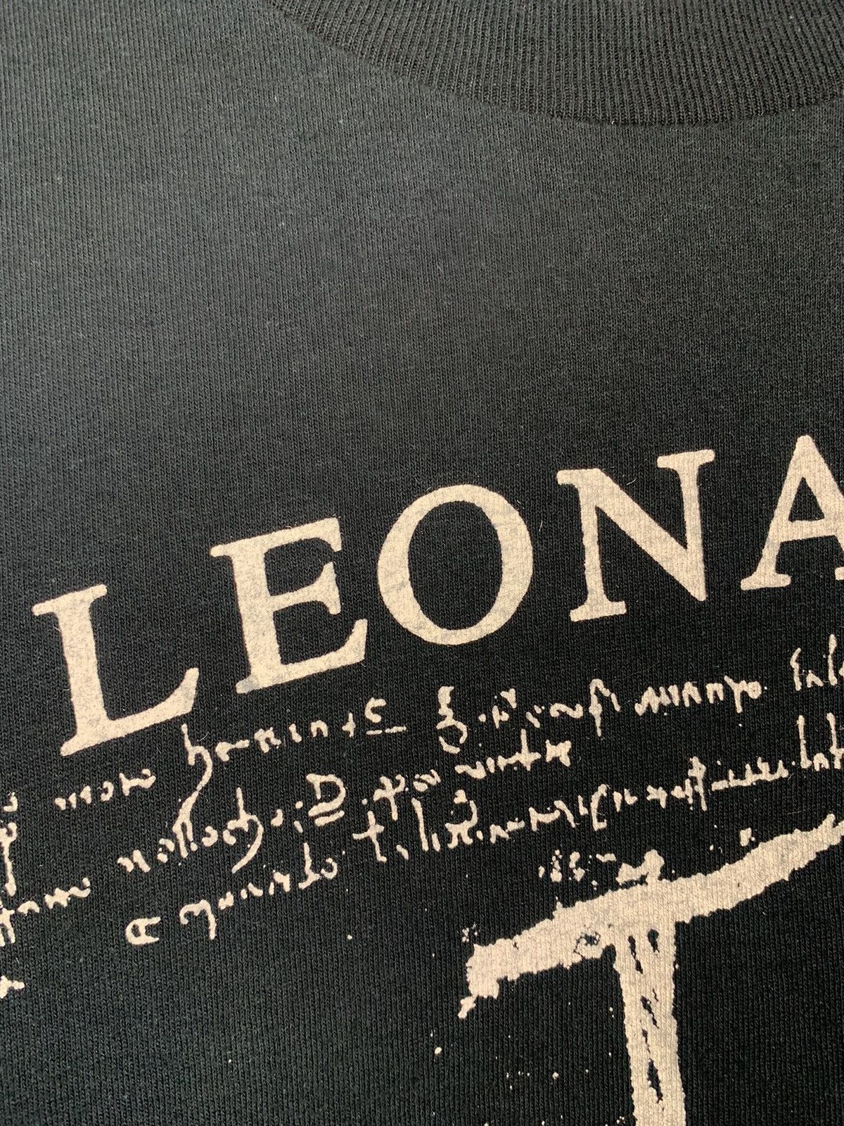 Vintage Vintage Leonardo da Vinci Art T-shirt Size US XL / EU 56 / 4 - 6 Thumbnail