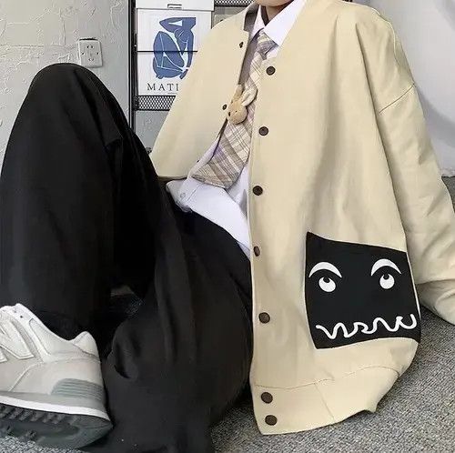 Other Rare cartoon pocket jacket graphic aesthetic Size US M / EU 48-50 / 2 - 4 Thumbnail