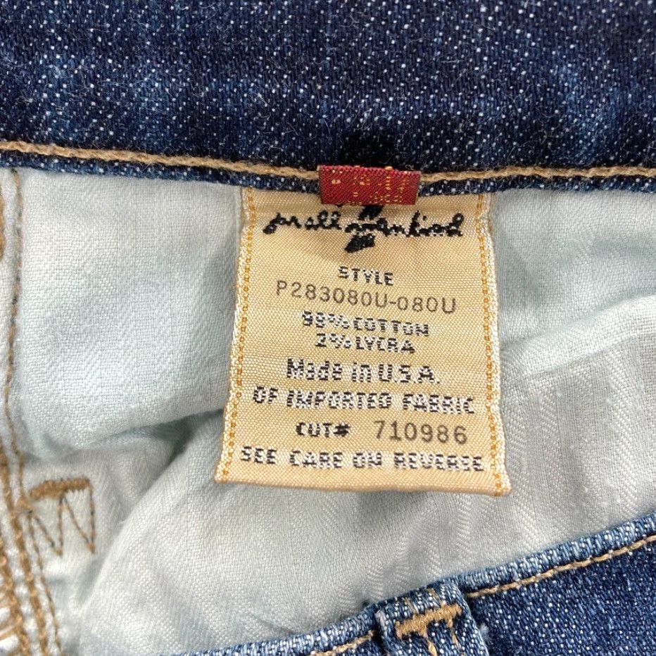7 For All Mankind 7 For All Mankind Women's 28 Dark Wash Blue Stretch Denim Skinny Jeans Low Rise Size 28" / US 6 / IT 42 - 6 Thumbnail
