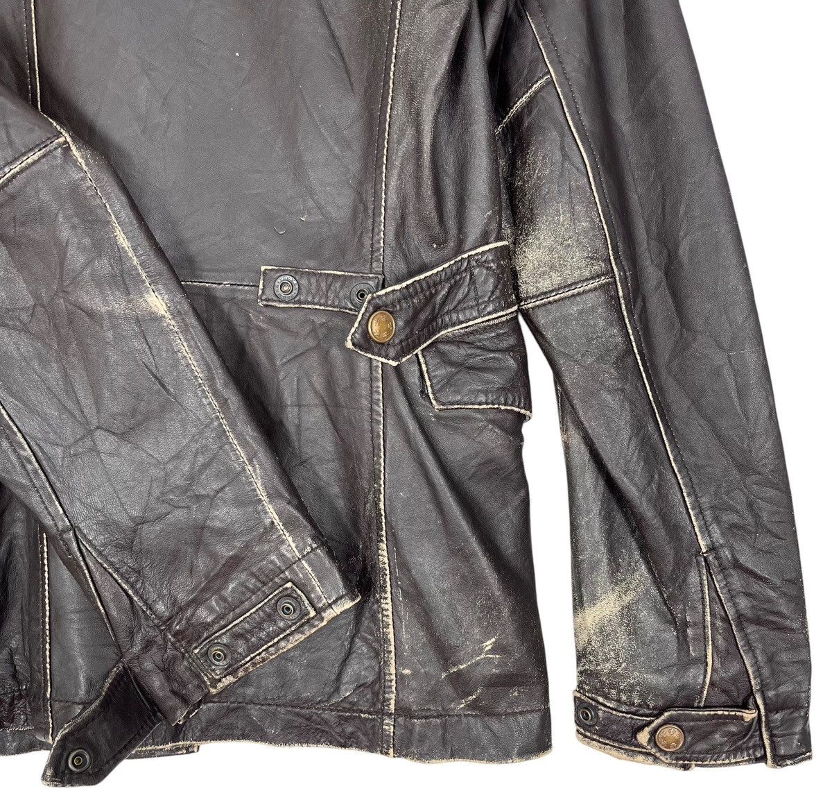Avirex Avirex Varsity Leather Jacket Size M / US 6-8 / IT 42-44 - 10 Thumbnail