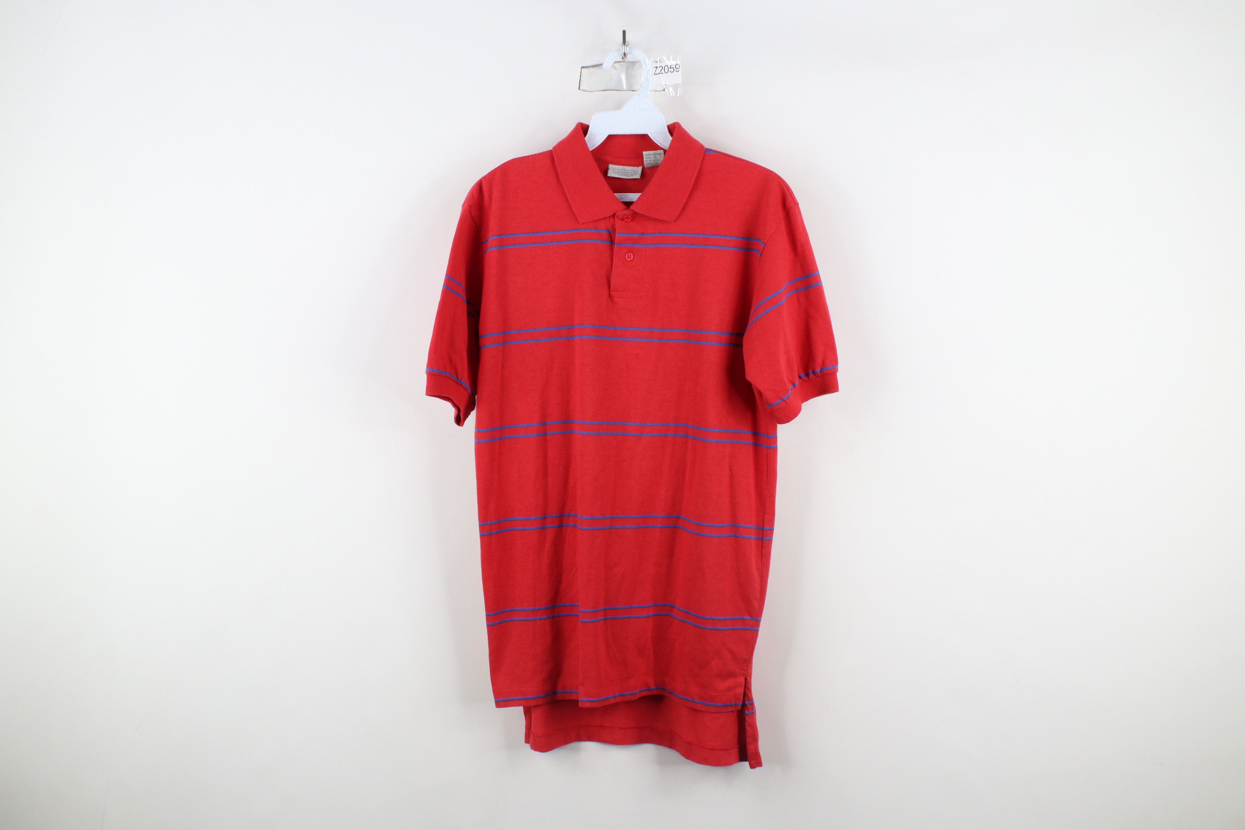 Vintage Vintage 70s Streetwear Knit Short Sleeve Collared Polo Shirt Size US M / EU 48-50 / 2 - 1 Thumbnail