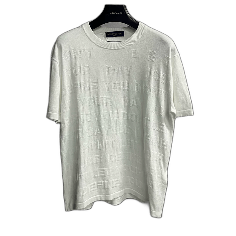 Louis Vuitton Louis Vuitton White Short Sleeve T-Shirt-yf Size US M / EU 48-50 / 2 - 1 Thumbnail