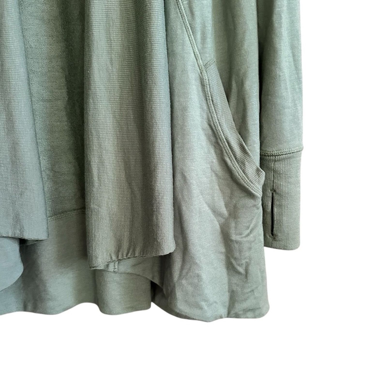 Athleta Athleta Pranayama Restore Wrap Cardigan – Green – Size M Size M / US 6-8 / IT 42-44 - 5 Thumbnail