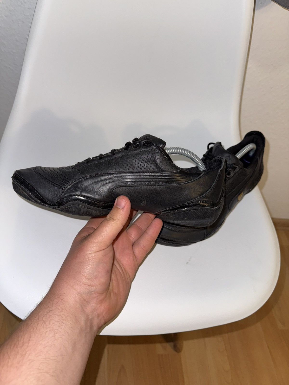 Puma PUMA x Lamborghini Black Leather Driving – Rare Motorsport Size US 7 / EU 40 - 6 Thumbnail