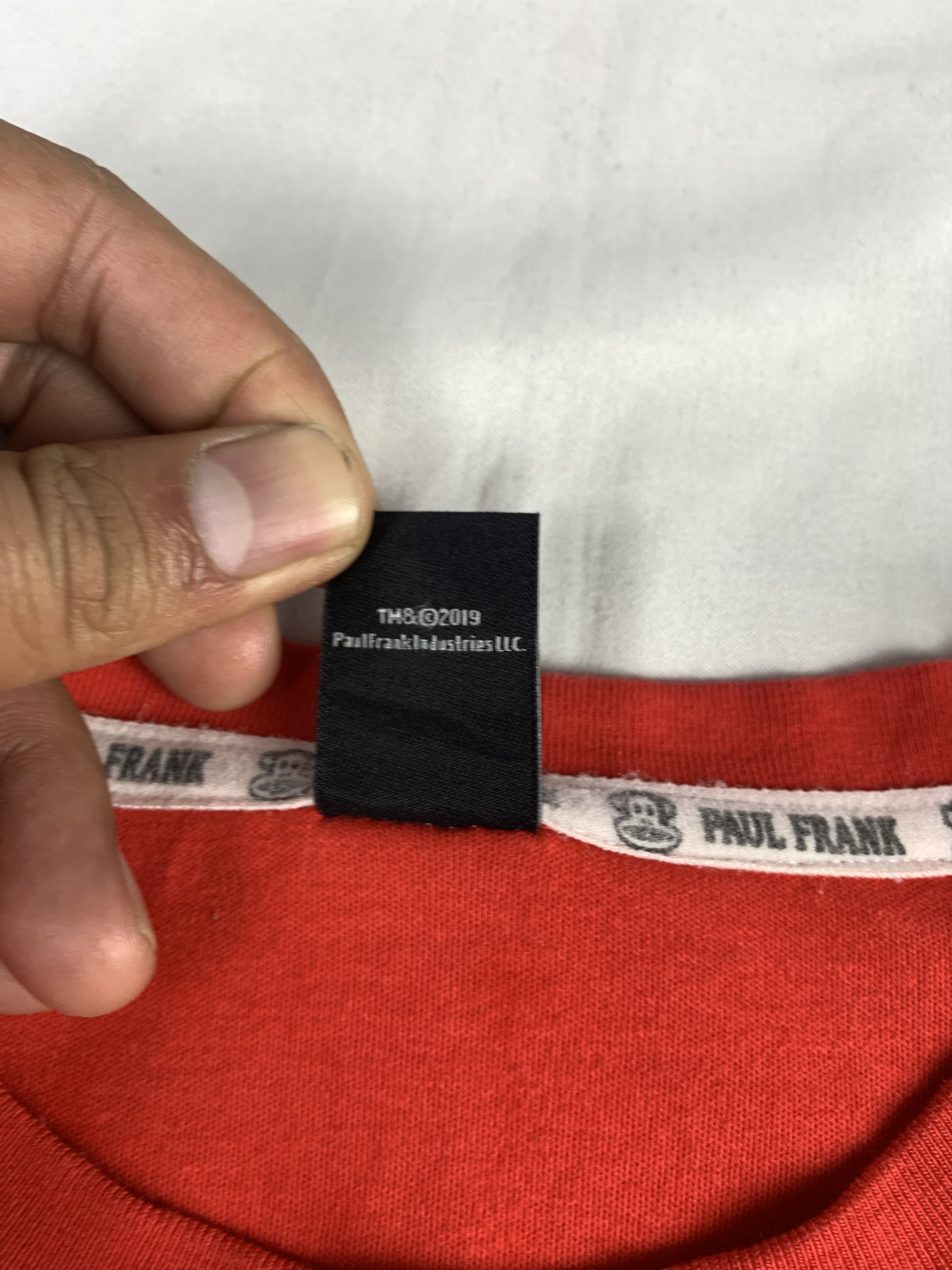 Paul Frank Paul Frank Red Fitted Baby Crewneck (S) Size S / US 4 / IT 40 - 9 Thumbnail