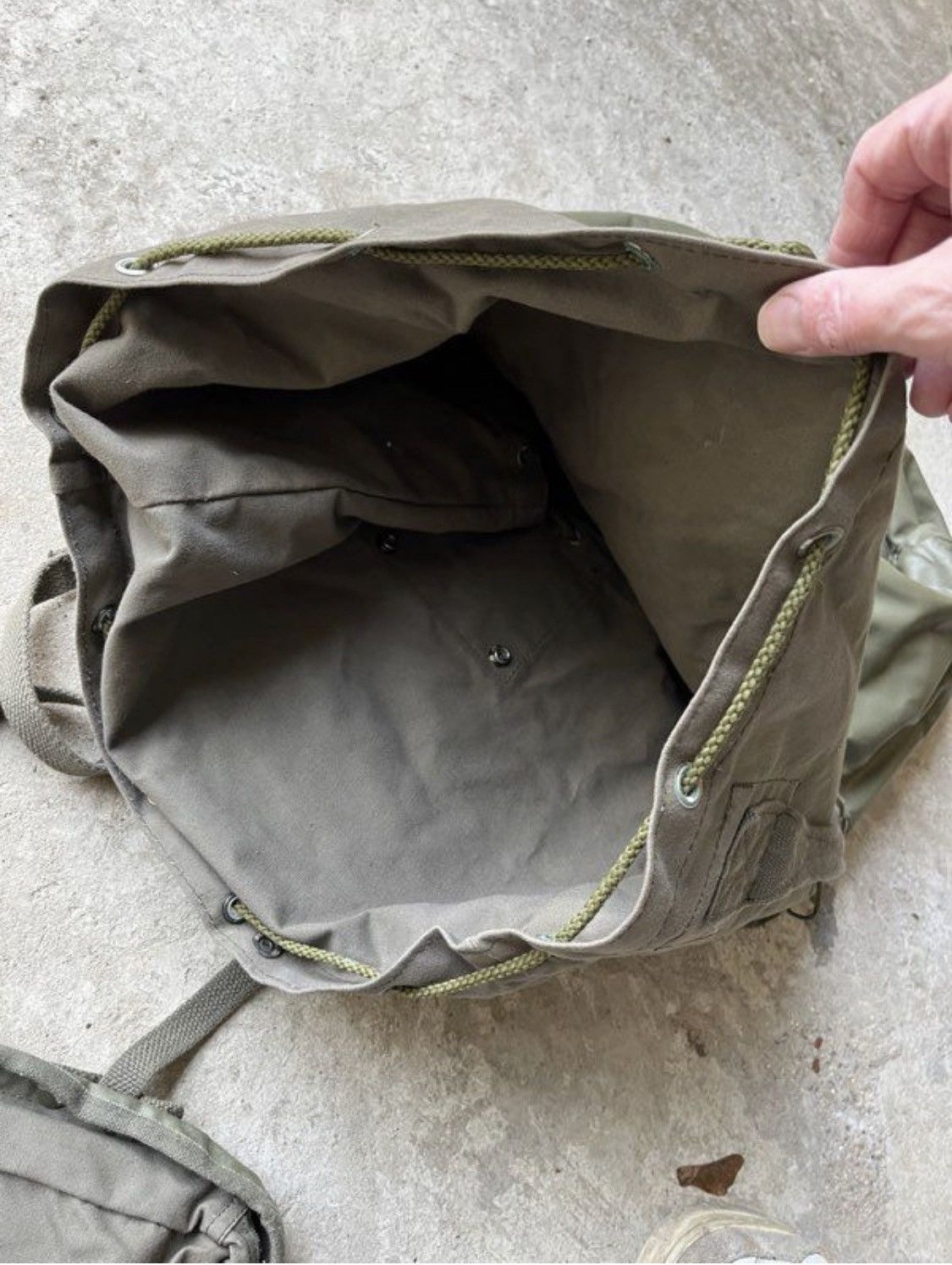 Other Military French Army bushcraft F1 vintage backpack Size ONE SIZE - 5 Thumbnail