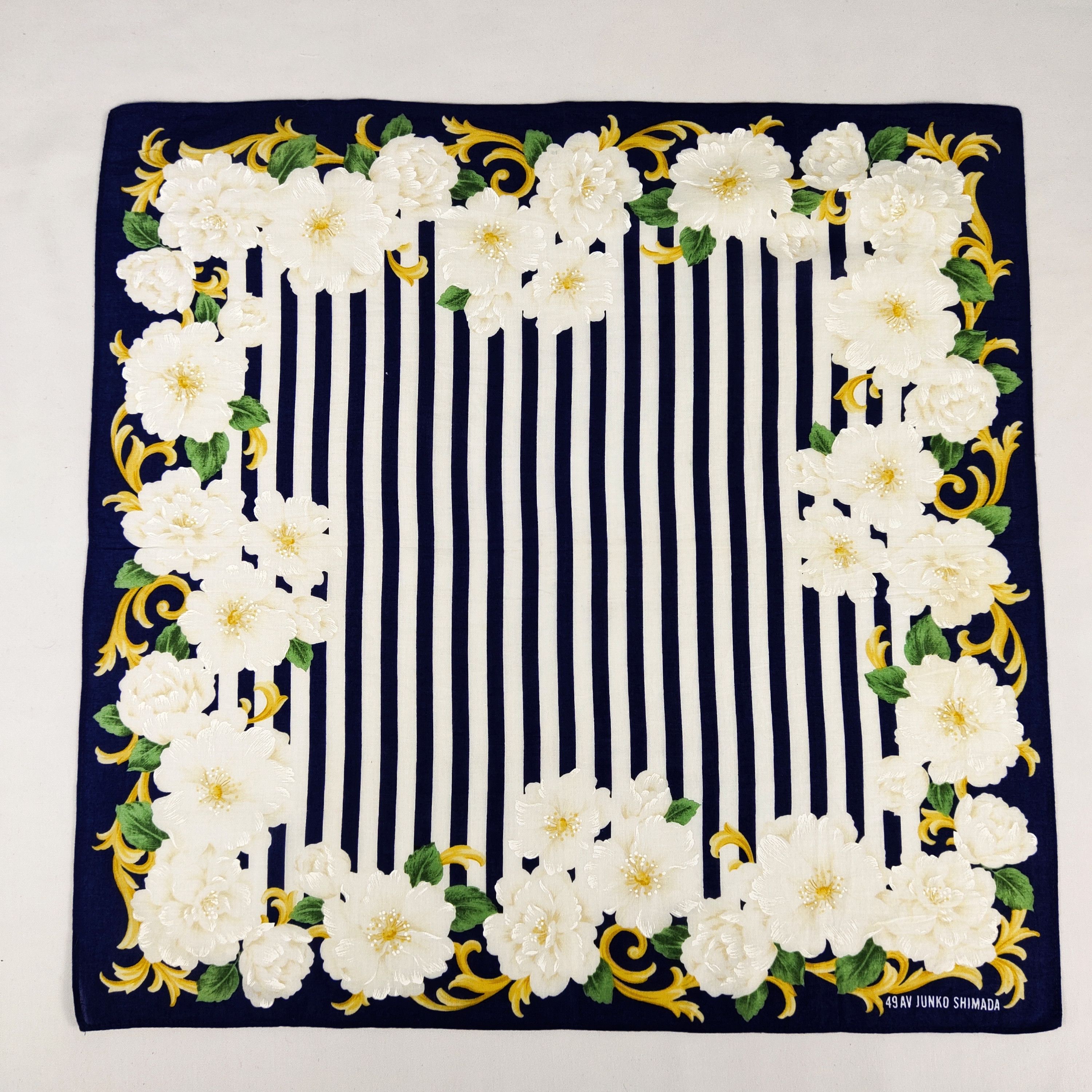 Junko Shimada × Vintage Junko Shimada Handkerchief / Neckerchief / Bandana FZ024 Size ONE SIZE - 3 Thumbnail