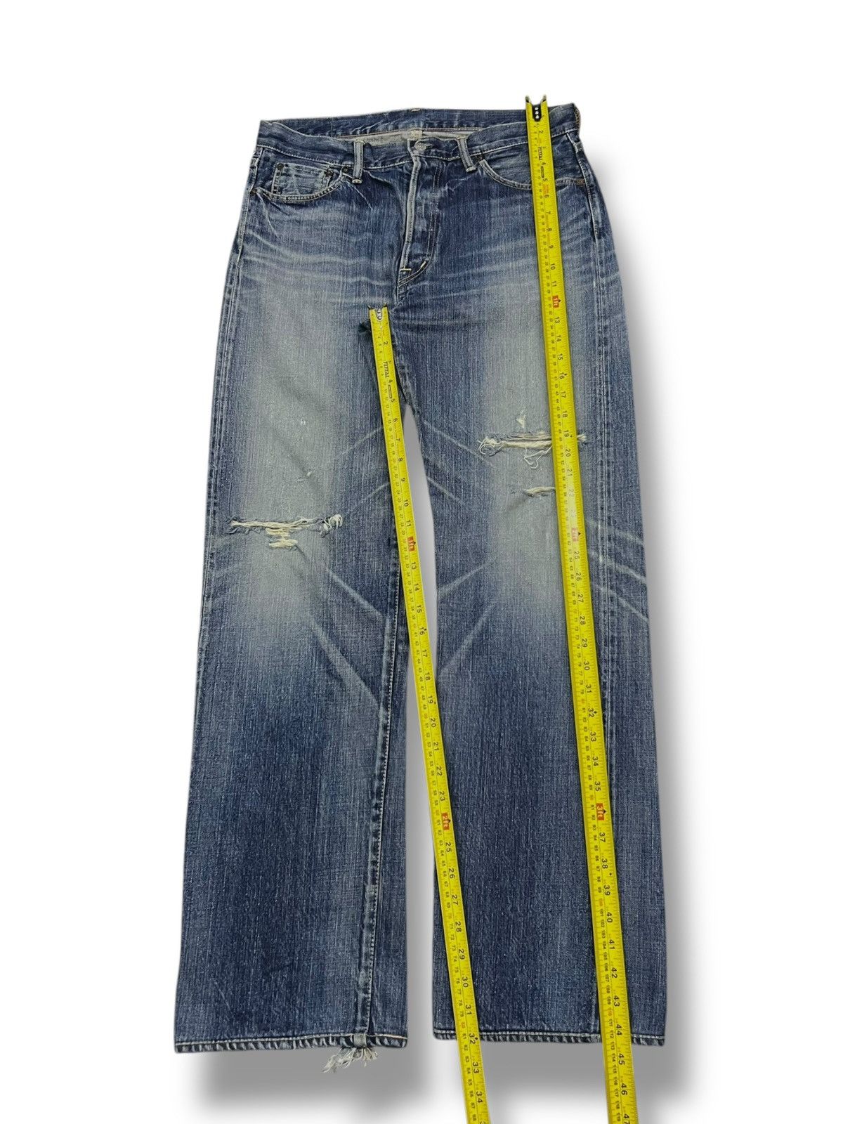 OMNIGOD Vintage 00s OMNIGOD JAPAN LOT 50009 Selvedge Japanese Denim Size US 34 / EU 50 - 18 Thumbnail