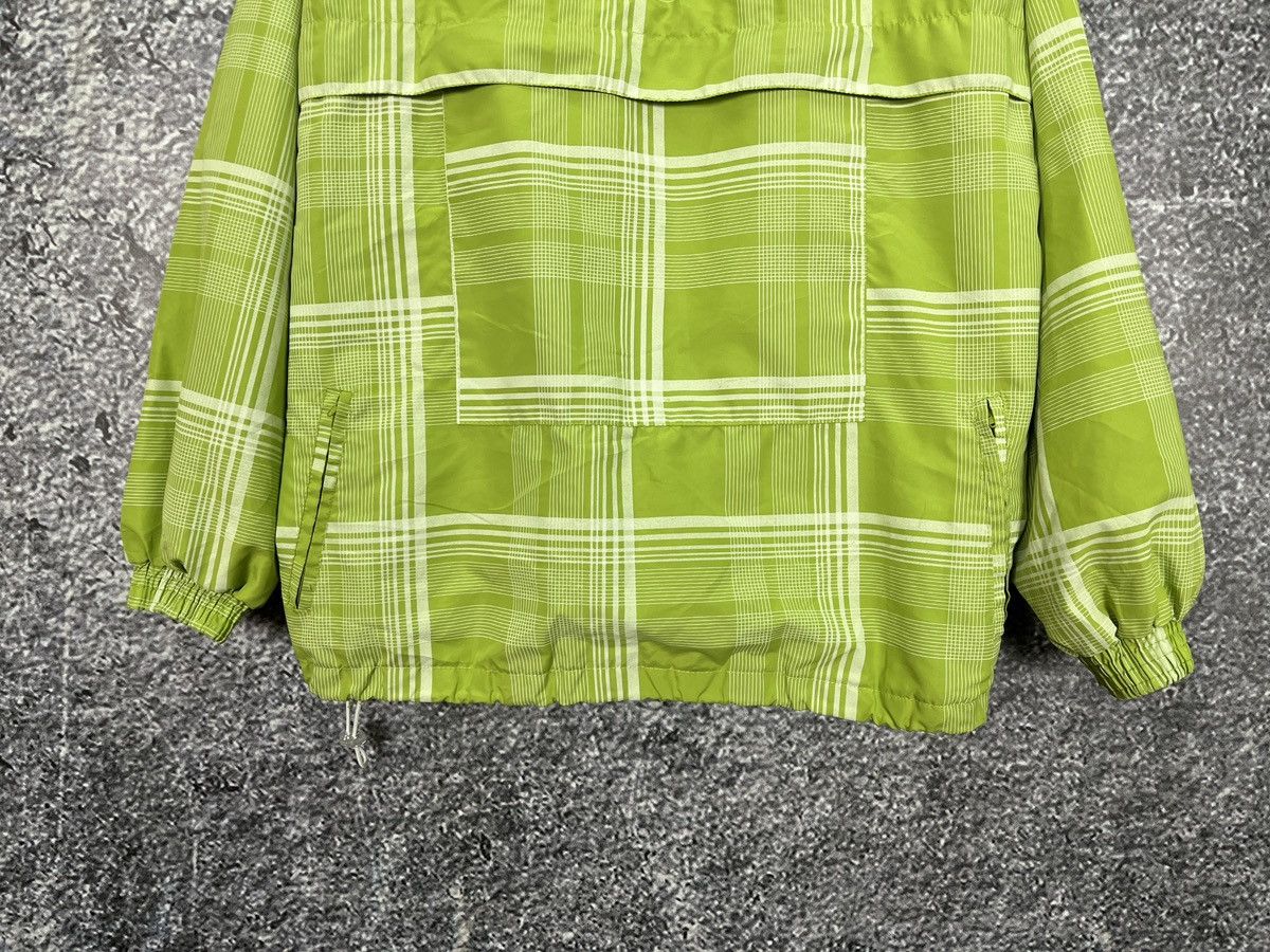 Ed Hardy Vintage Ed Hardy Green Check 1/4 Zip Jacket Streetwear Y2K Size US XL / EU 56 / 4 - 3 Thumbnail