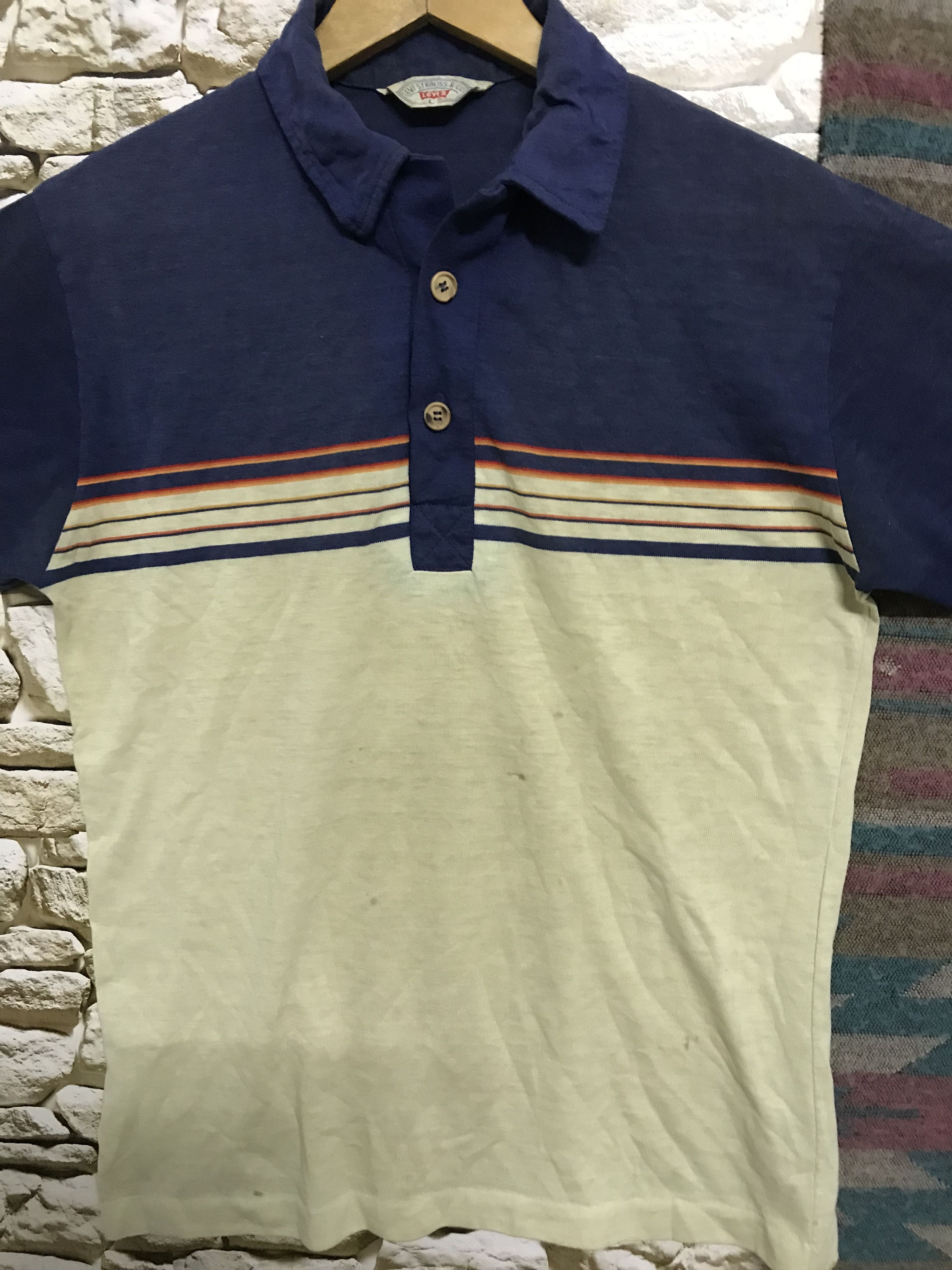 Levi's Vintage Levis Polo Tees Size US L / EU 52-54 / 3 - 3 Thumbnail