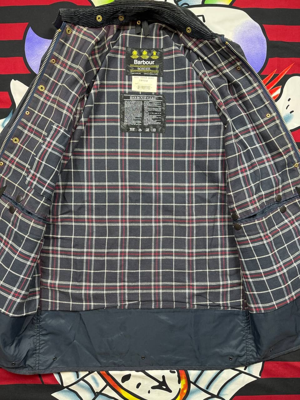 Barbour Barbour Border Wax 00s raincoat jacket A205 Size C38 Size US S / EU 44-46 / 1 - 4 Thumbnail