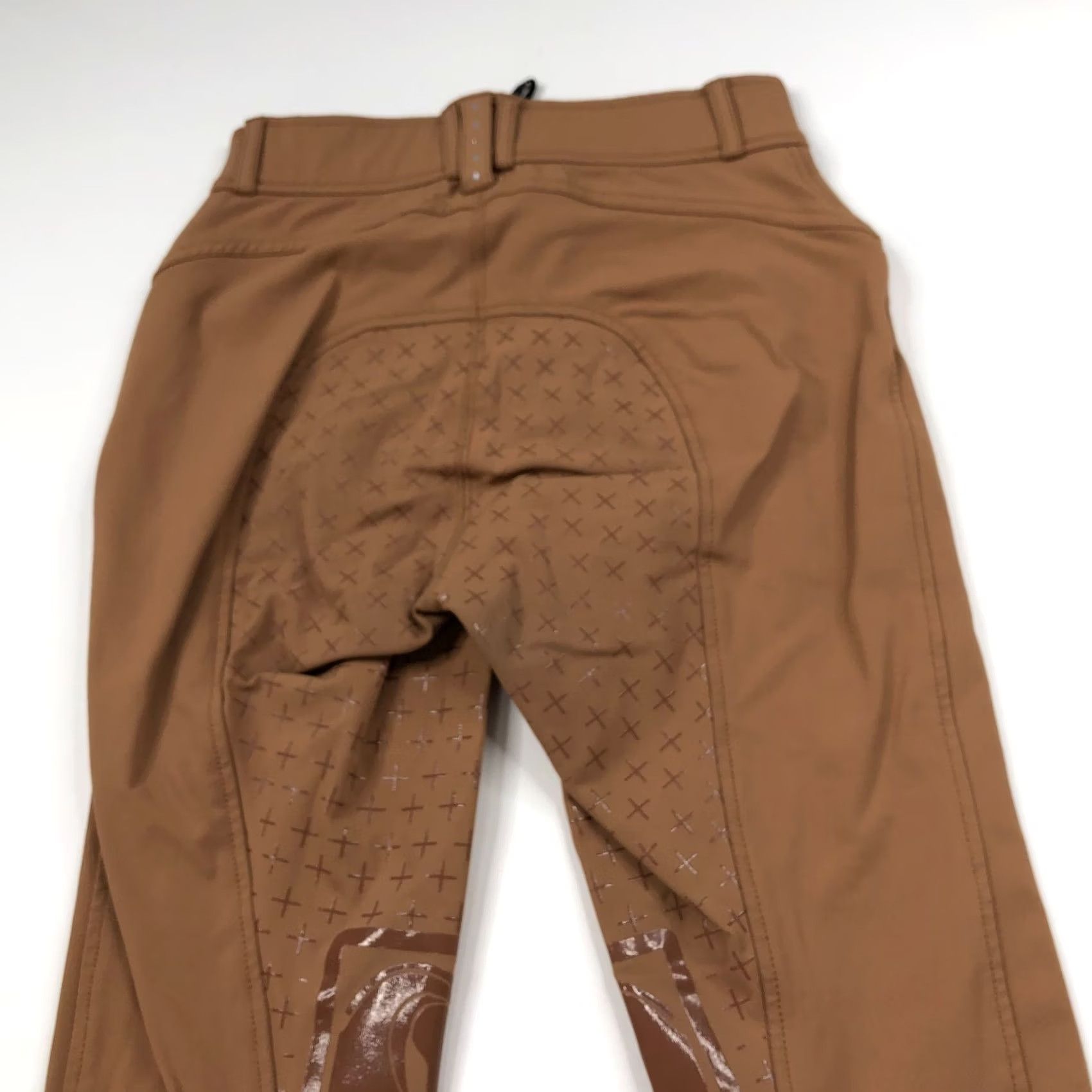 Vintage ROMFH 24R (Fit 24W 26L) Equestrian Riding Breeches Mid Rise Pants Brown Size 42" / US 20 - 3 Thumbnail