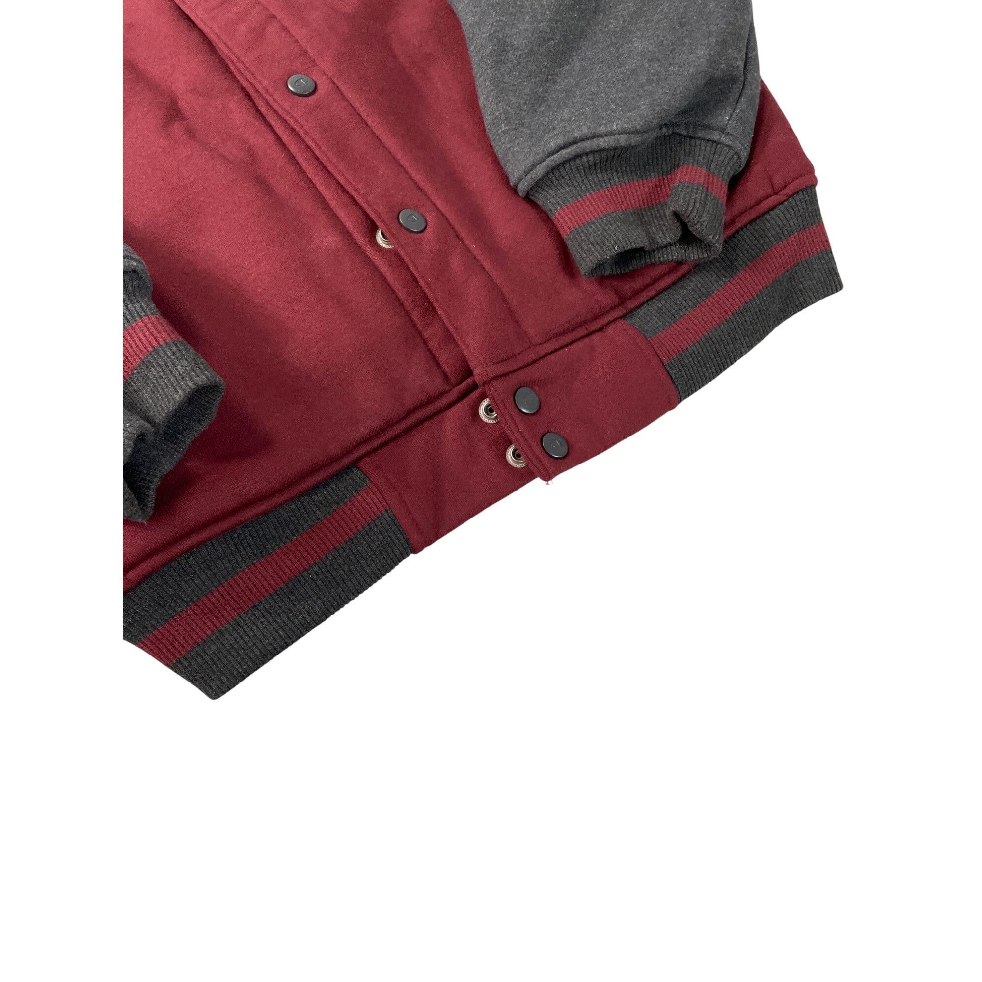 Champion Champion mens red grey Varsity Bomber Jacket size XXL SKU 90 Size US XXL / EU 58 / 5 - 3 Thumbnail