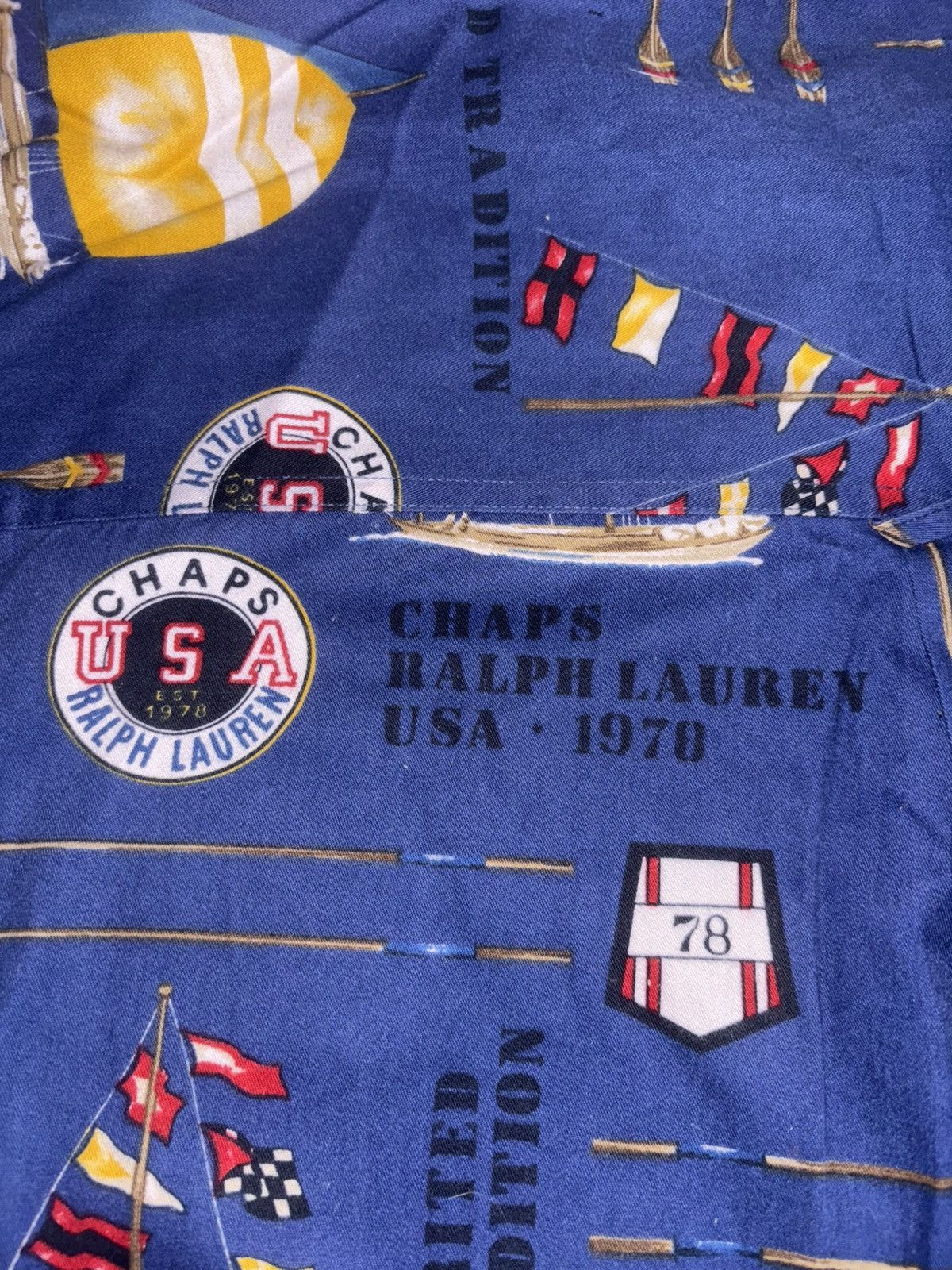 Chaps Ralph Lauren Vintage full print chaos Ralph Lauren button up Size US XL / EU 56 / 4 - 7 Thumbnail