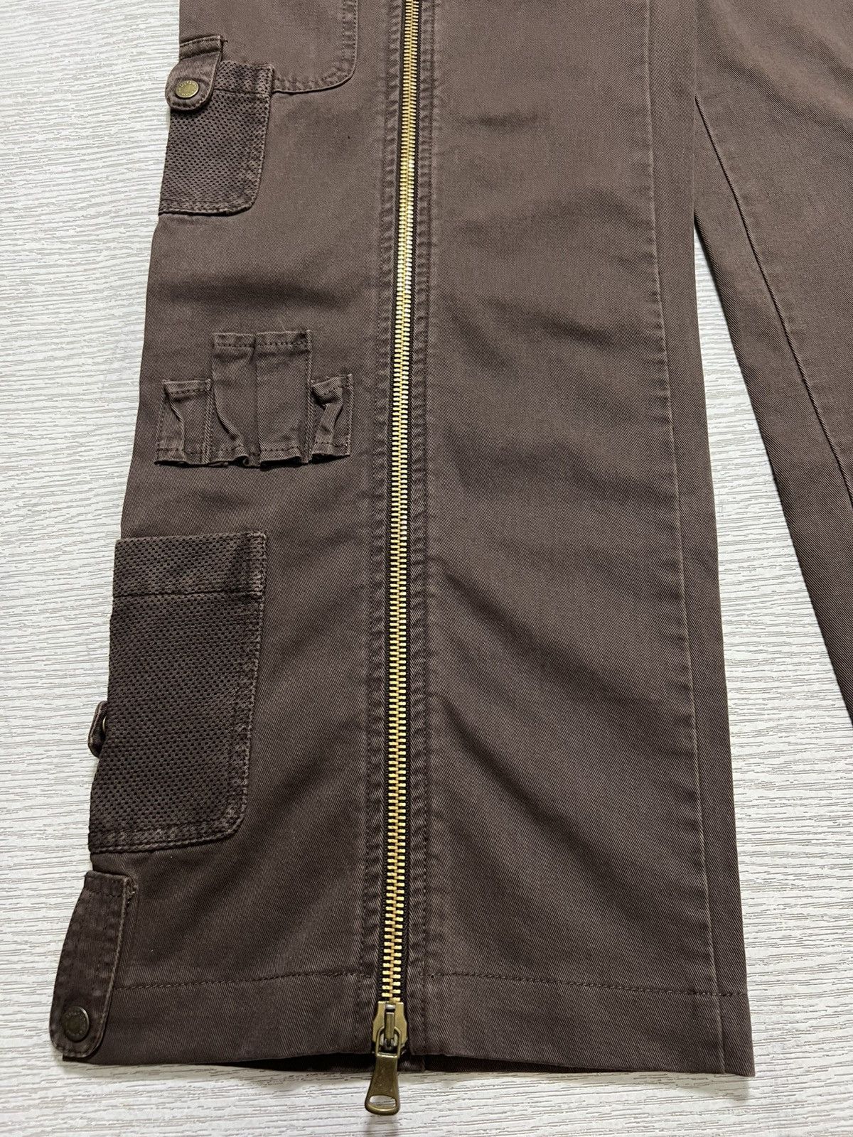 Dolce & Gabbana D&G - SS03 - Full Zip Parachute Aviator Cargo Pants Size US 28 / EU 44 - 10 Thumbnail