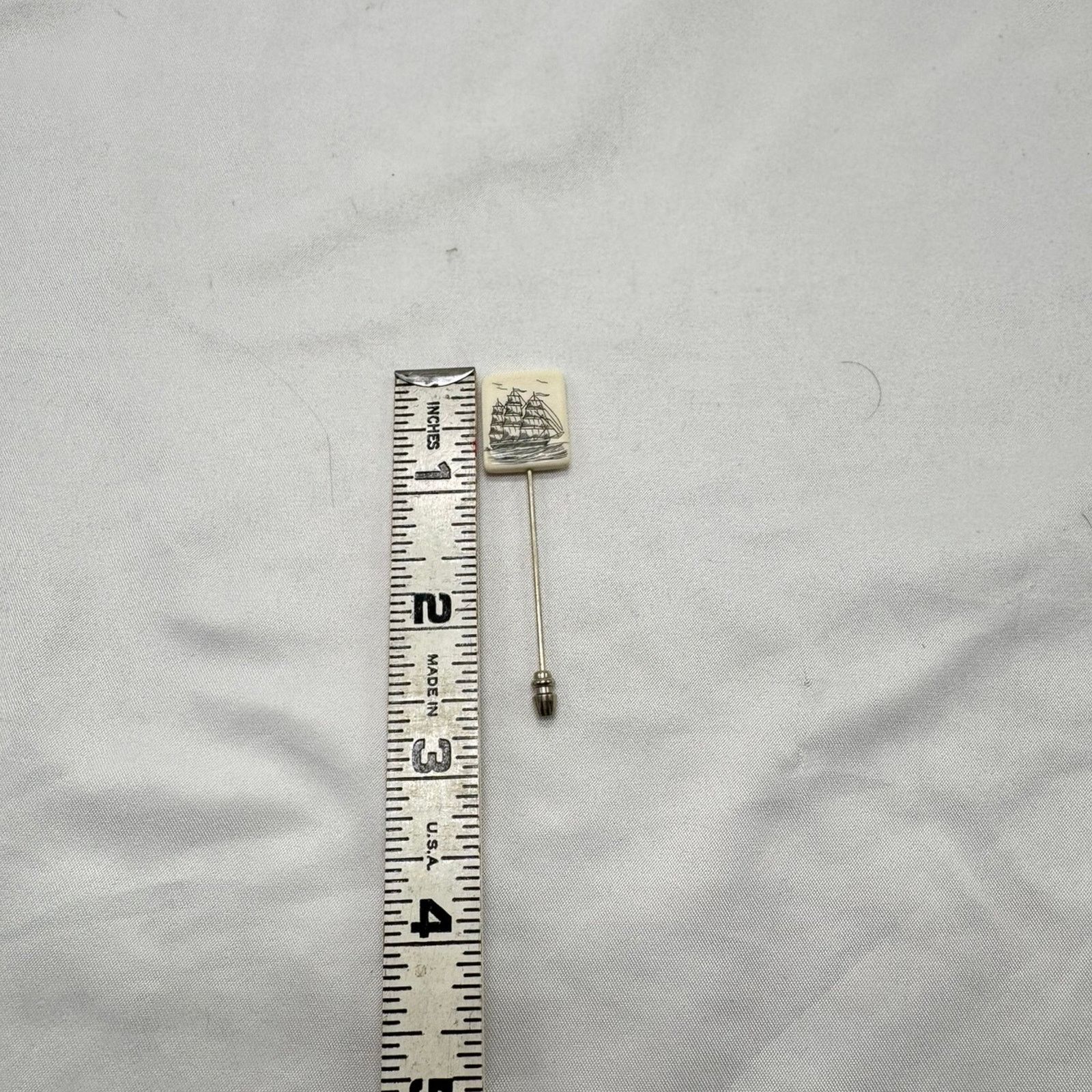 NBDN Nobrandedon VTG scrimshaw straight pin Size ONE SIZE - 6 Thumbnail