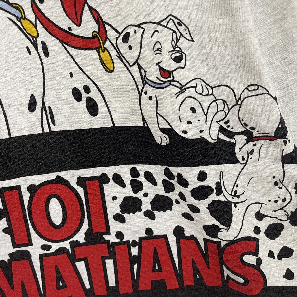 Disney × Japanese Brand × Vintage Vintage 90s 101 Dalmatian Dog Theme Graphic Pullover Hoodie Size US L / EU 52-54 / 3 - 9 Thumbnail
