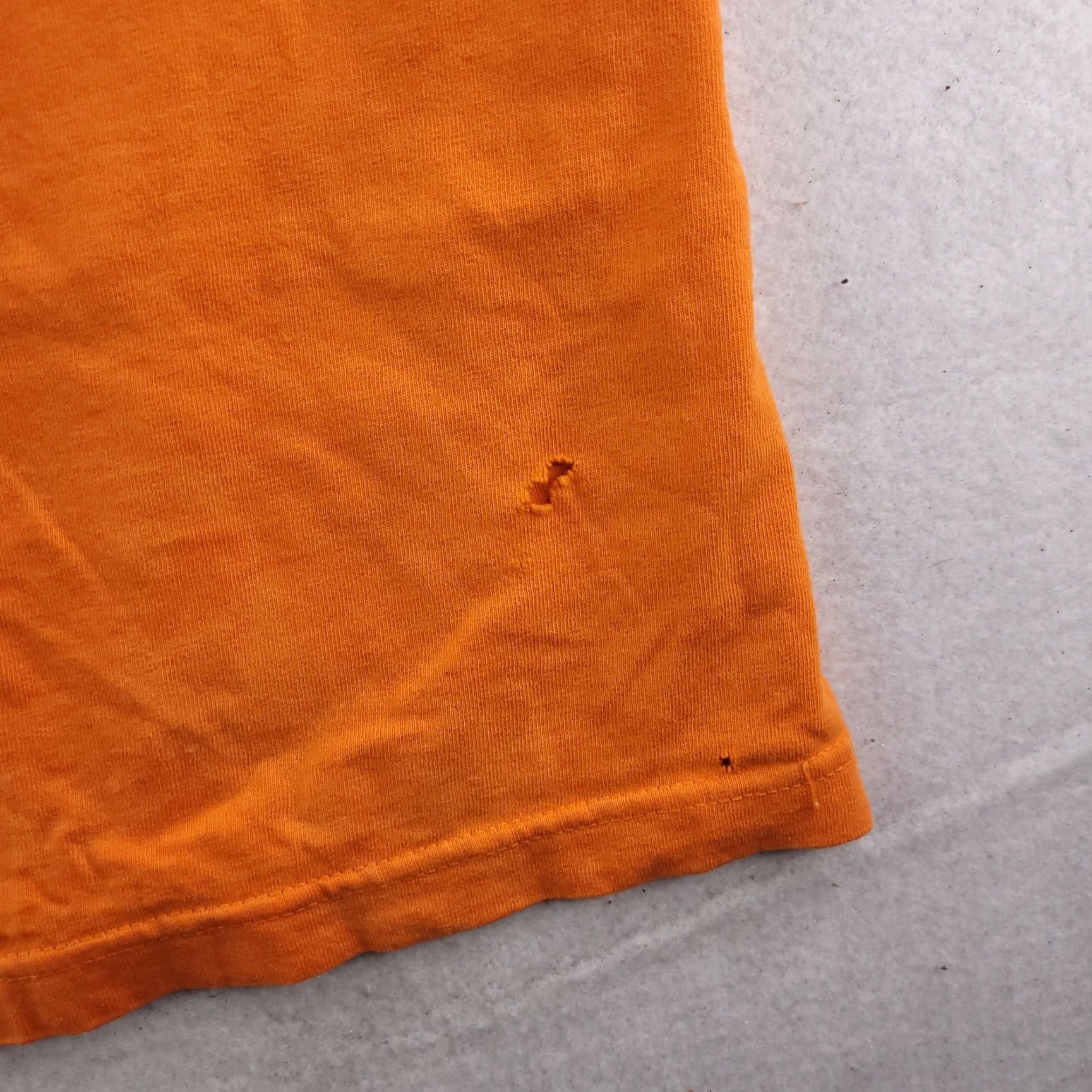 Vintage VINTAGE Murina Orange 2XL Short Sleeve T-Shirt Mens Murina Graphic Polo Made in USA Shirt Size US XXL / EU 58 / 5 - 3 Thumbnail