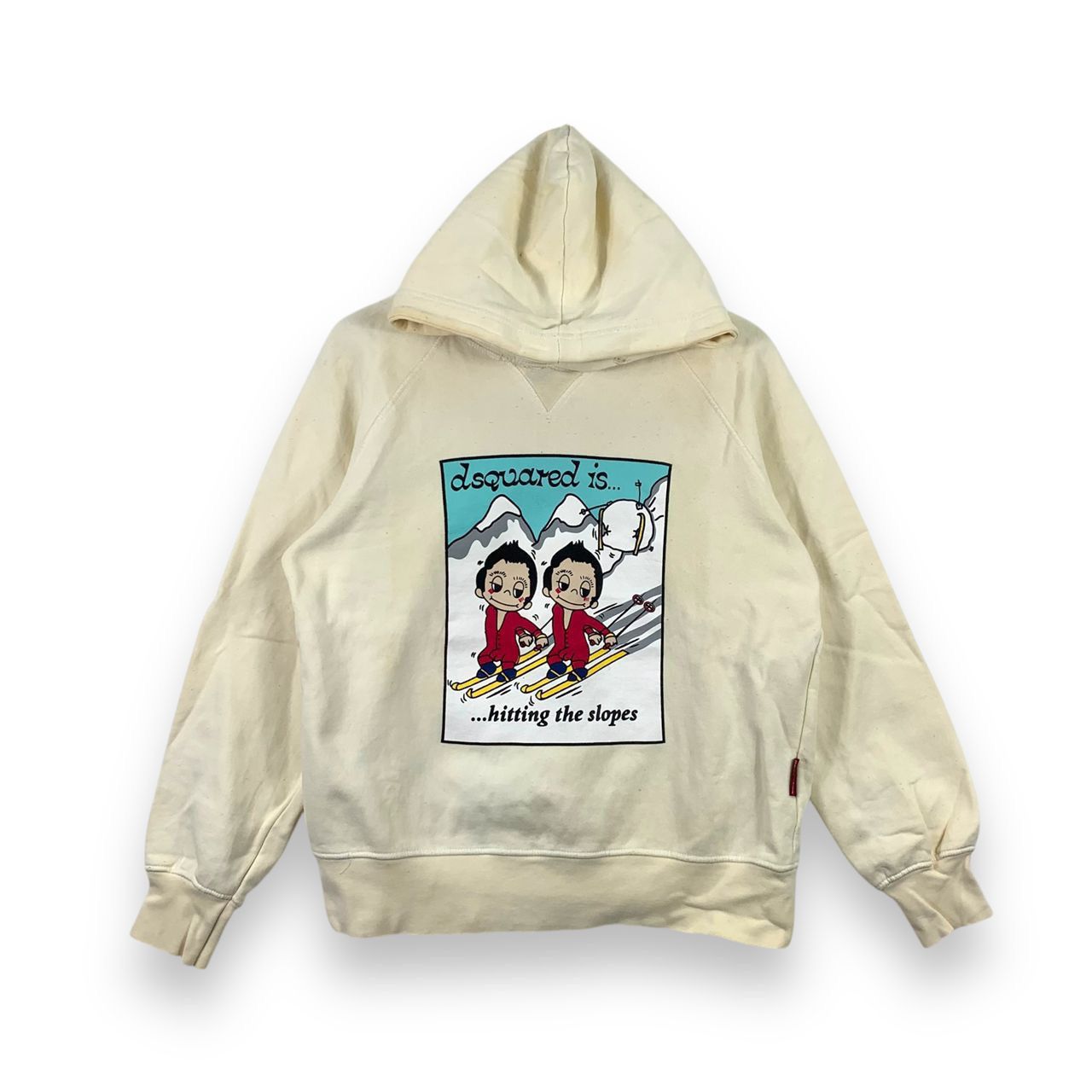 DSQUARED D2 Made In Italy White Hooded Sweatshirts