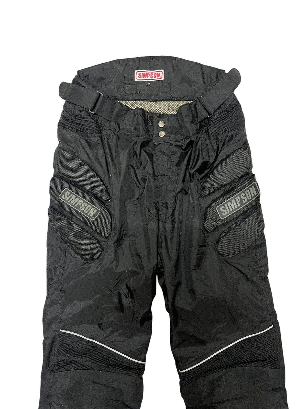 Sports Specialties Vintage Simpson Motorcycle Rider Pants Size US 32 / EU 48 - 3 Thumbnail