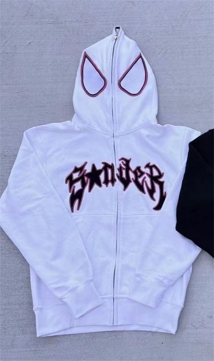 Japanese Brand × Vintage Spider Printed Loose Hoodie Size US M / EU 48-50 / 2 - 2 Thumbnail