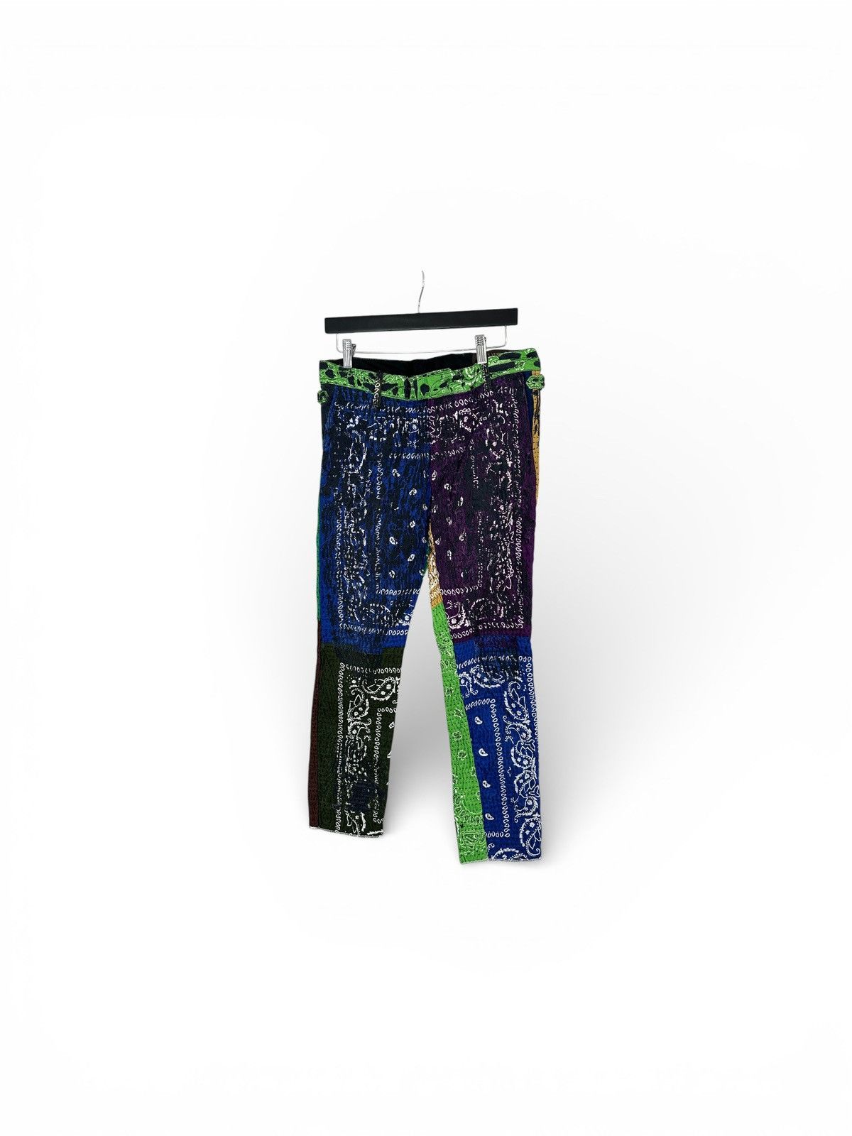 Louis Vuitton Louis Vuitton x Kaptial “Paisley Pants” Size US 32 / EU 48 - 2 Thumbnail