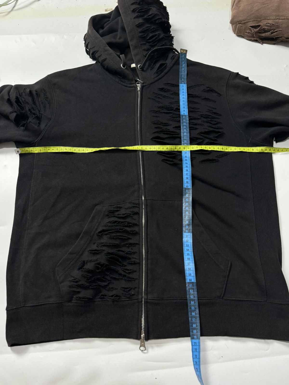 Beauty Beast Distressed Japanese Hoodie GU Black Faded lgb ifsix style Size US XL / EU 56 / 4 - 10 Thumbnail
