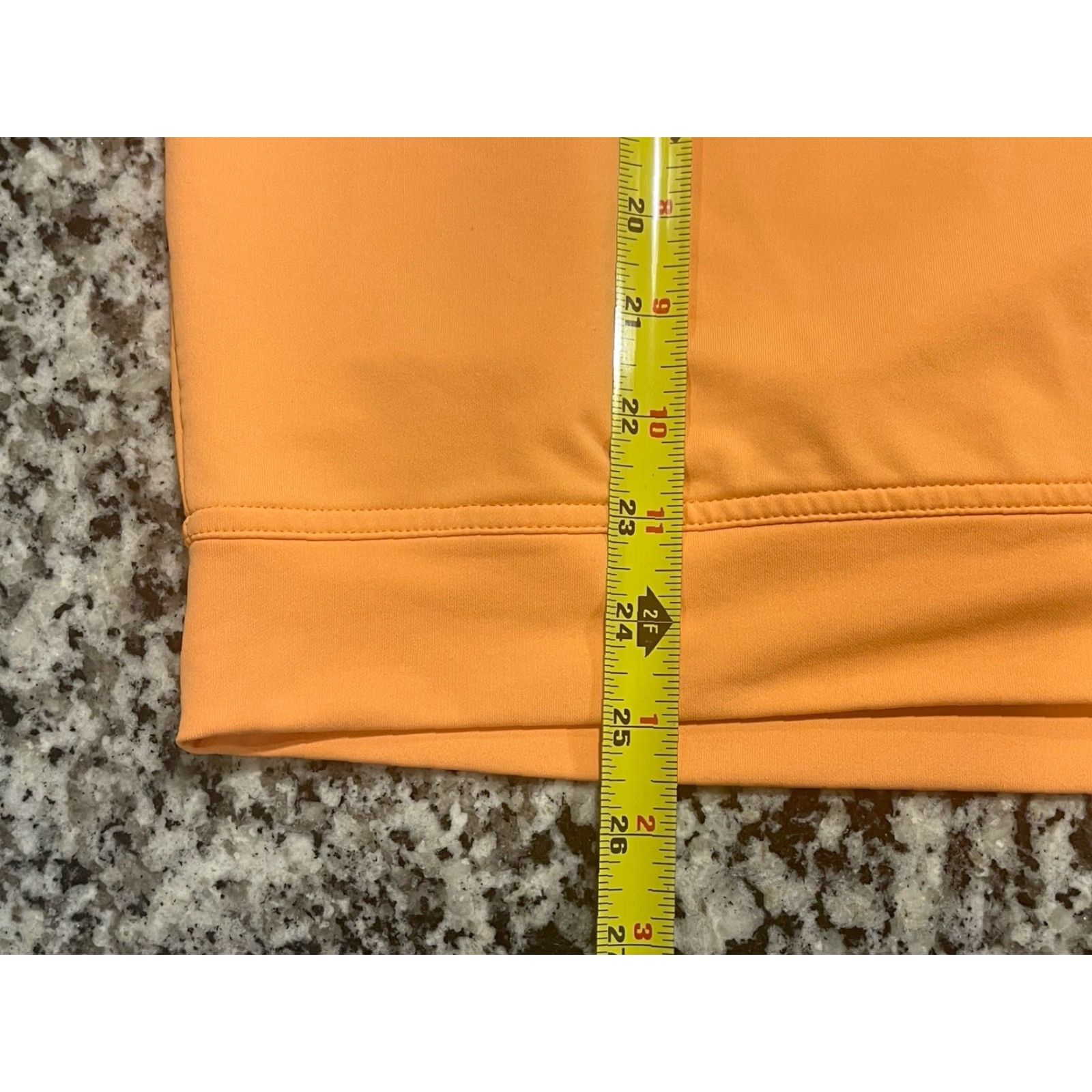 Peter Millar Peter Millar Vest Sz M Wicking Performance 1/4 Zip Sleeveless Orange Size US M / EU 48-50 / 2 - 2 Thumbnail