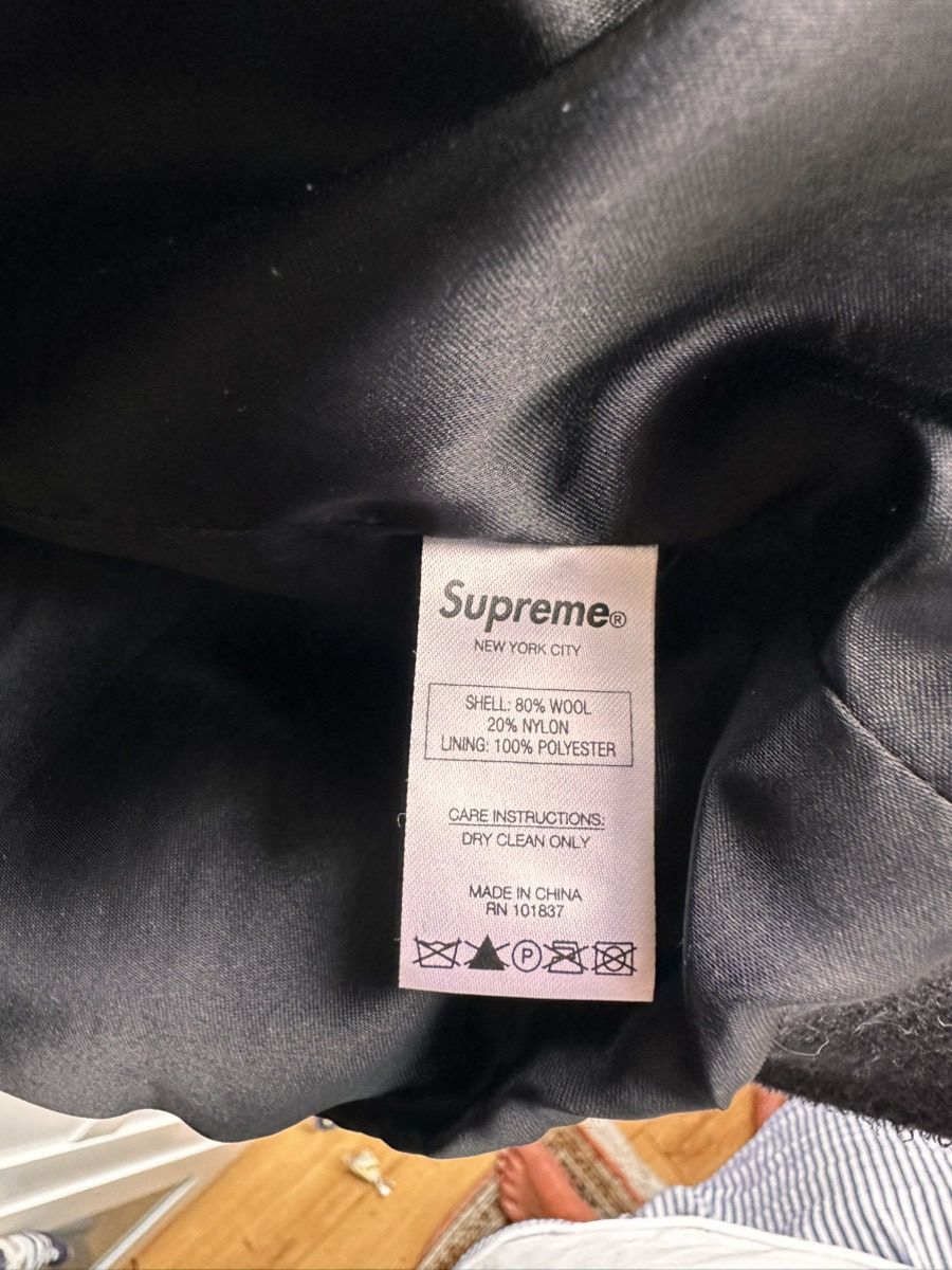 Playboy × Supreme Supreme x Playboy Wool Varsity Jacket Size US L / EU 52-54 / 3 - 4 Thumbnail