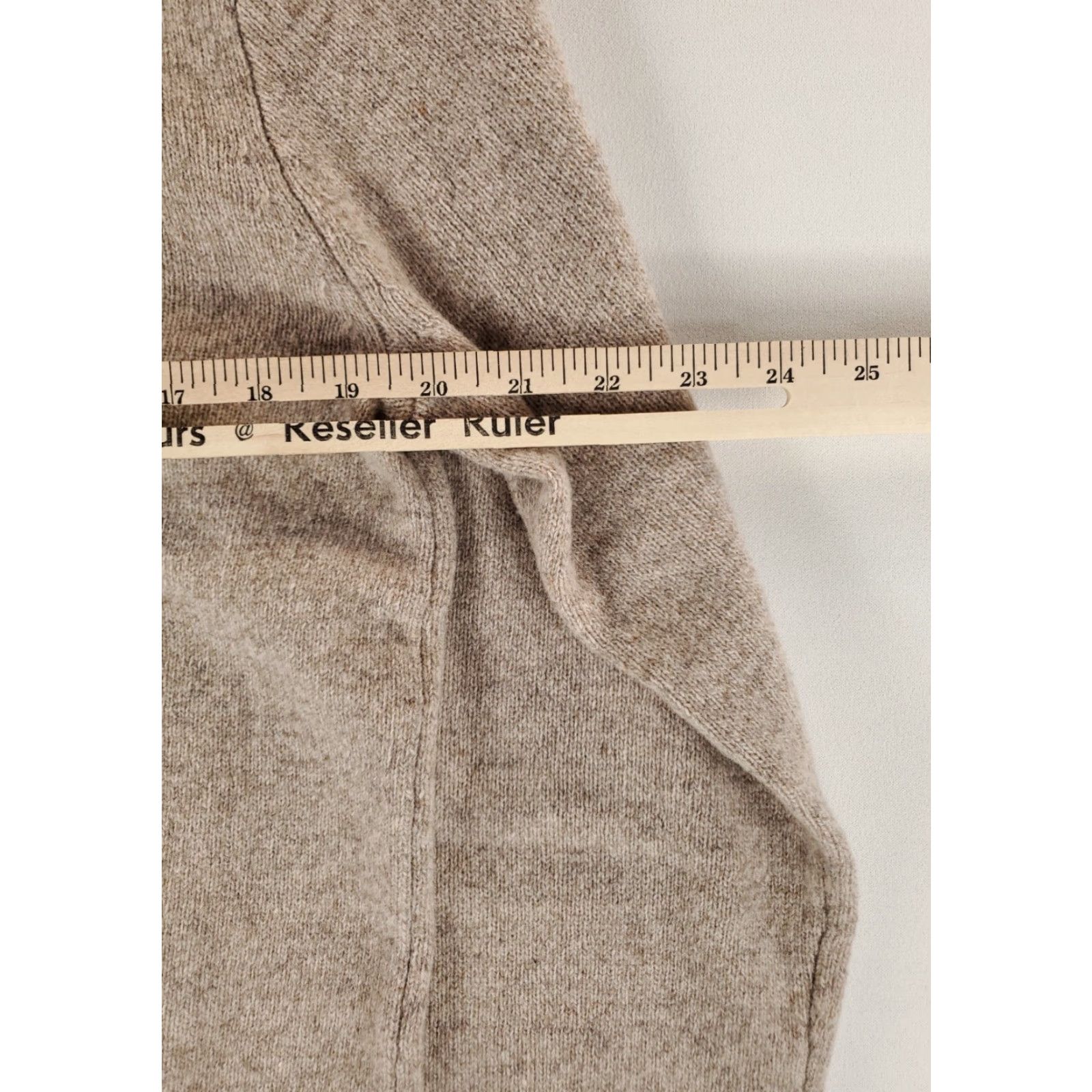 J.Crew J.CREW Sweater Shawl Collar Beige 100% Lambs Wool Mens M Size US M / EU 48-50 / 2 - 4 Thumbnail