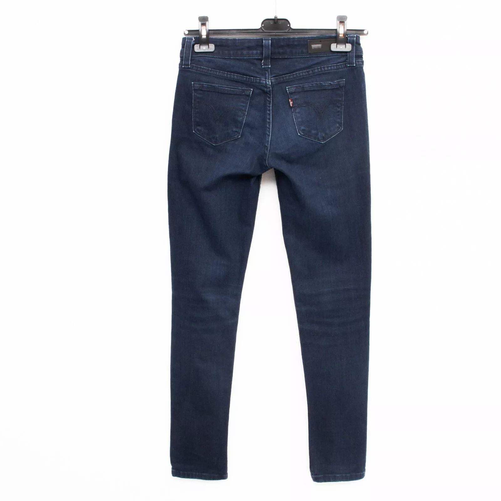 Levi's STRAUSS Demi Curve Low Skinny Jeans Women's W26 L32 Trousers Size 26" / US 2 / IT 38 - 4 Thumbnail