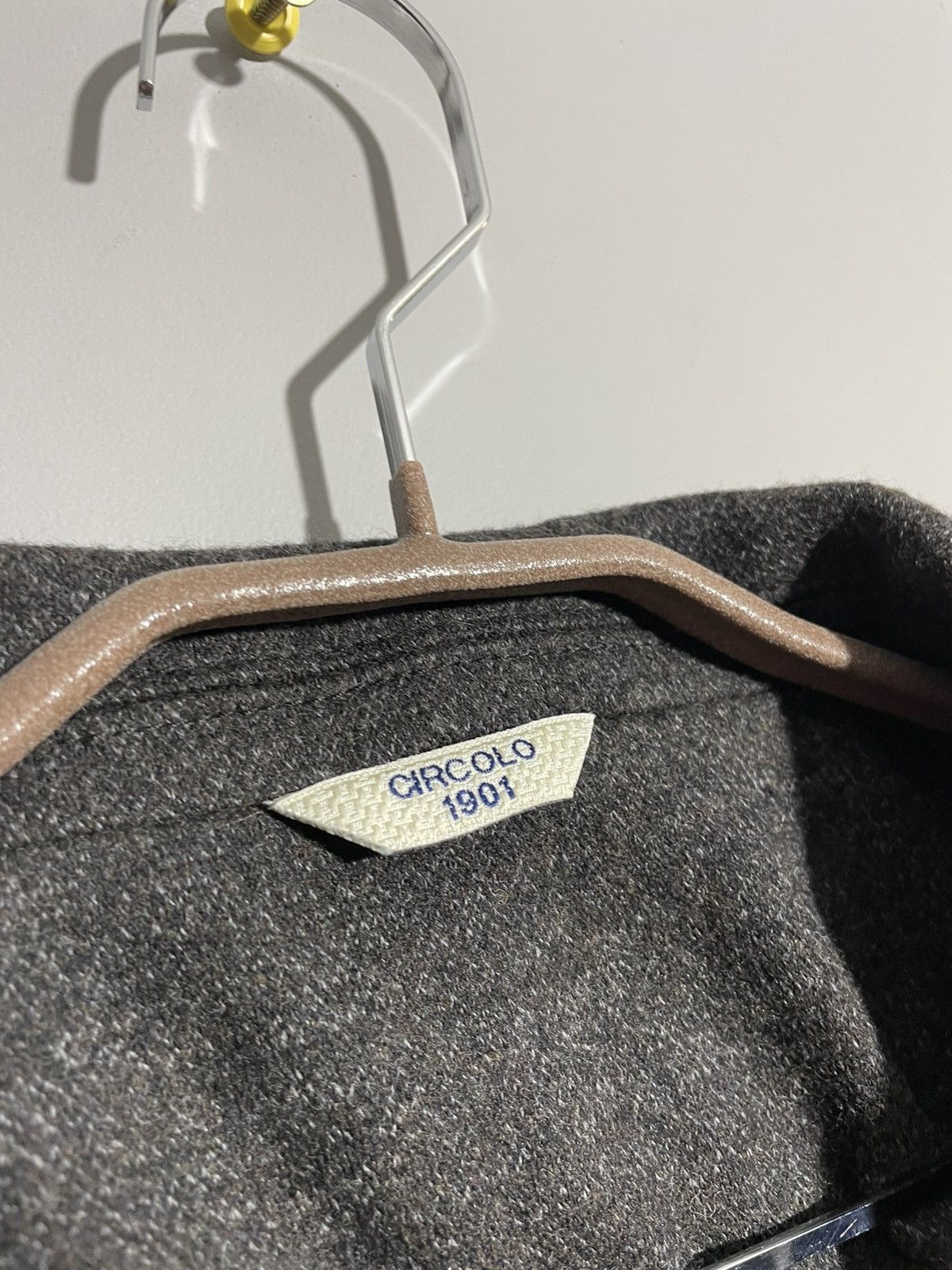 Circolo 1901 Circolo 1901 Dark Brown Wool Mens blazer size 52 Size 52R - 10 Thumbnail