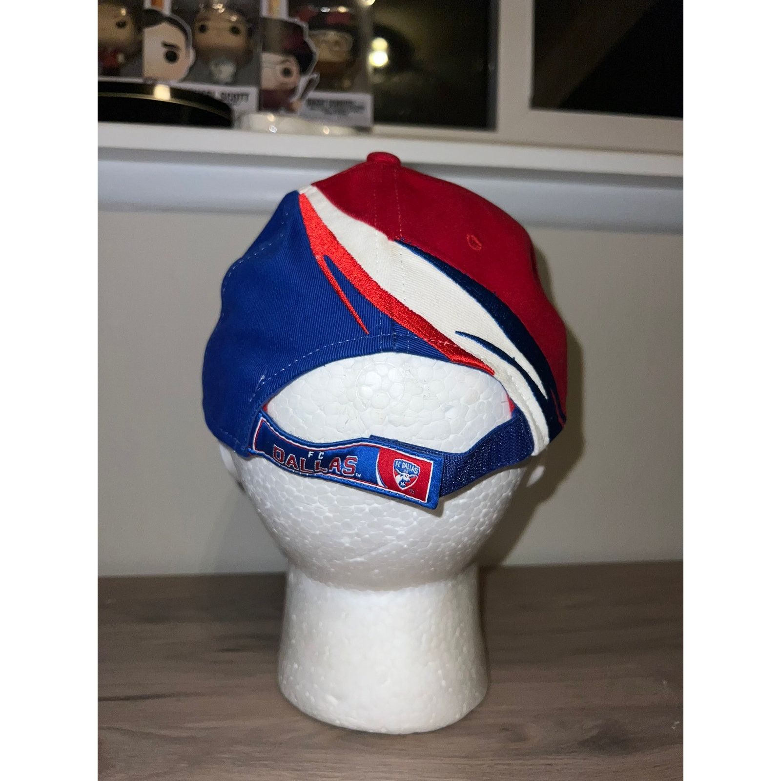 Adidas FC Dallas Hat Adidas Blue Red Soccer Futbol MLS Cap Headwear Size ONE SIZE - 4 Thumbnail