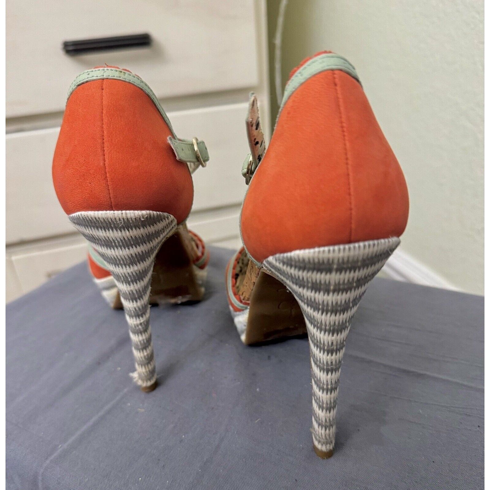 Jessica Simpson Jessica Simpson Britt Platform Sandals Heels - Size 6 Size US 6 / IT 36 - 8 Thumbnail