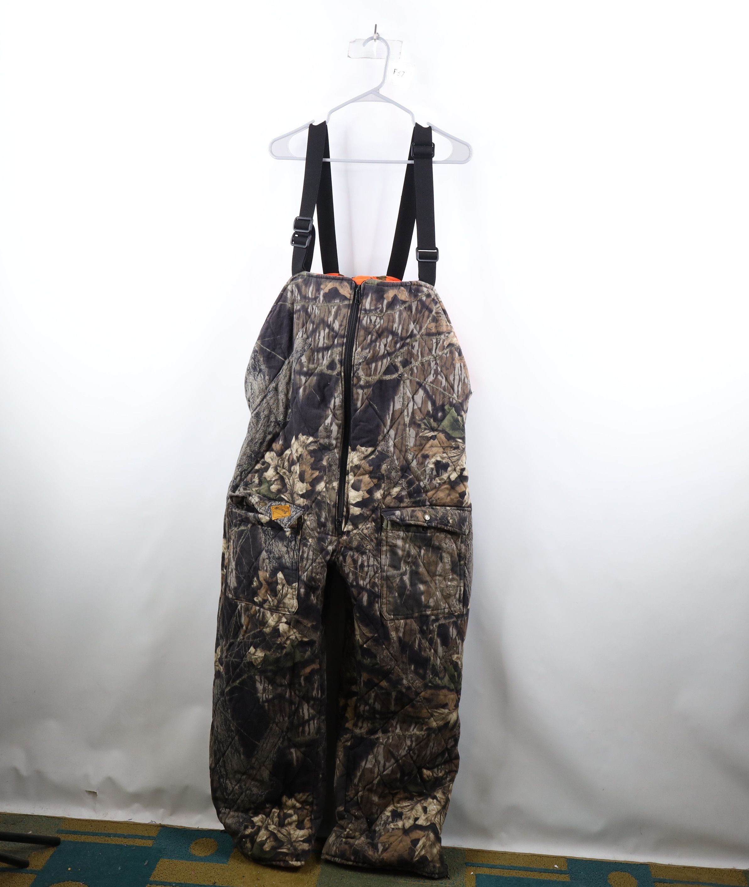 image of Vintage 90's Reversible Chamois Cloth Camouflage Overalls, Men's (Size 36)