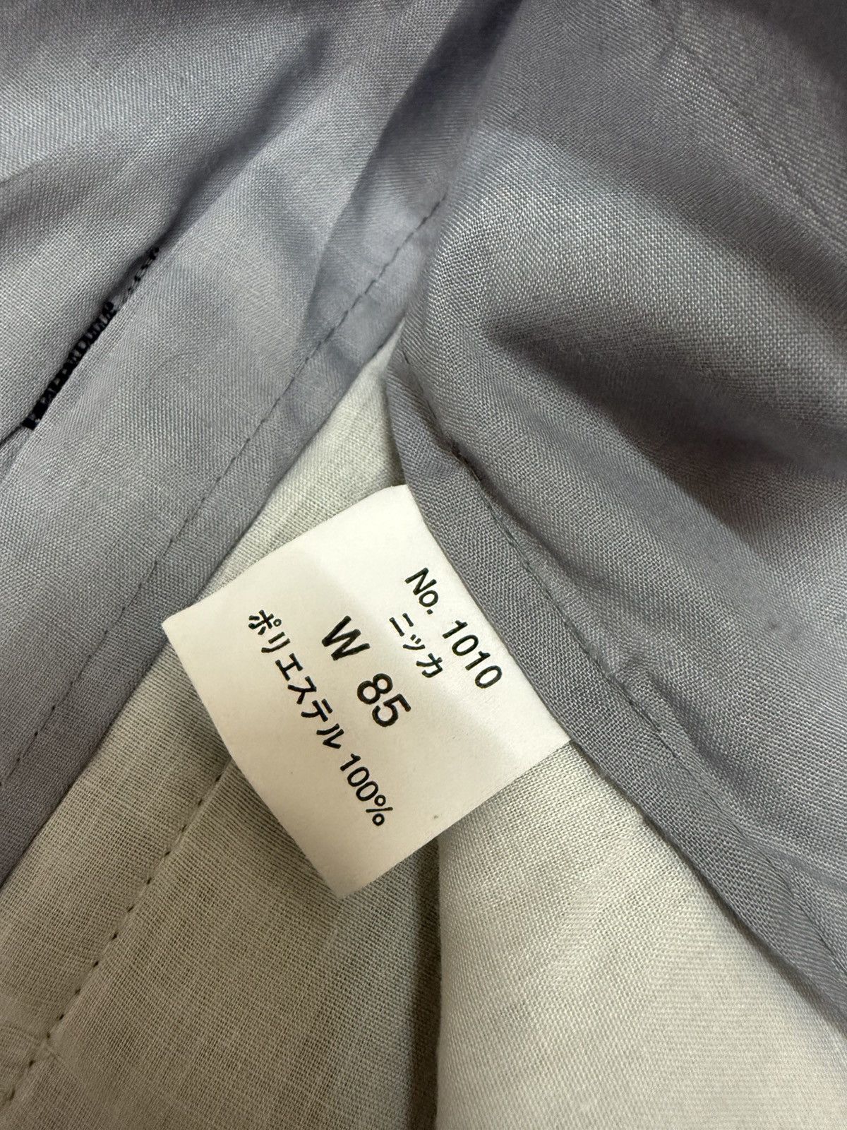 Japanese Brand Unbranded Custom Trouser Pants Size US 30 / EU 46 - 10 Thumbnail
