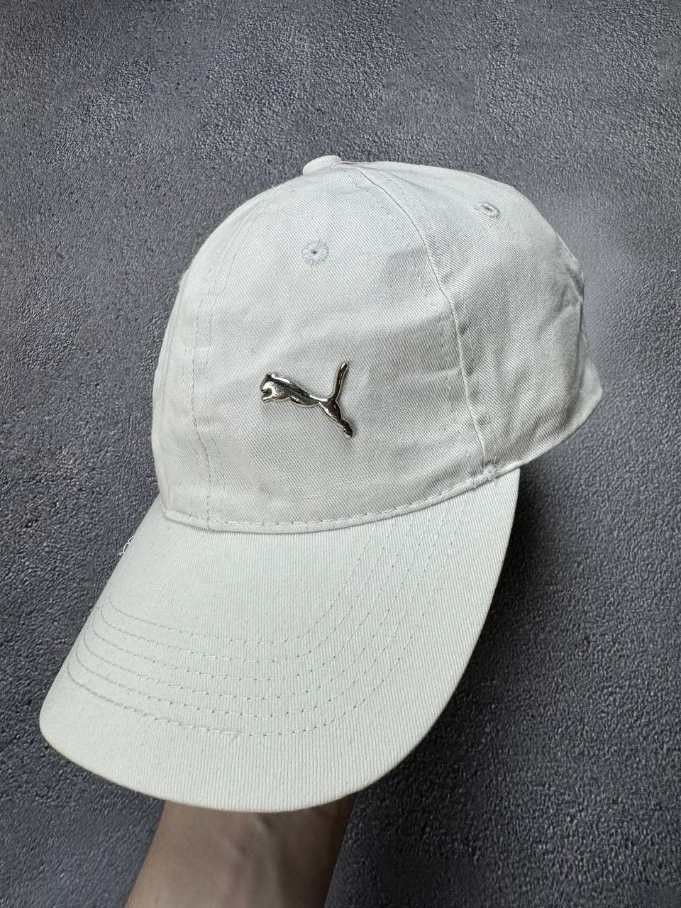 Puma Vintage Puma white cap hat Size ONE SIZE - 1 Thumbnail