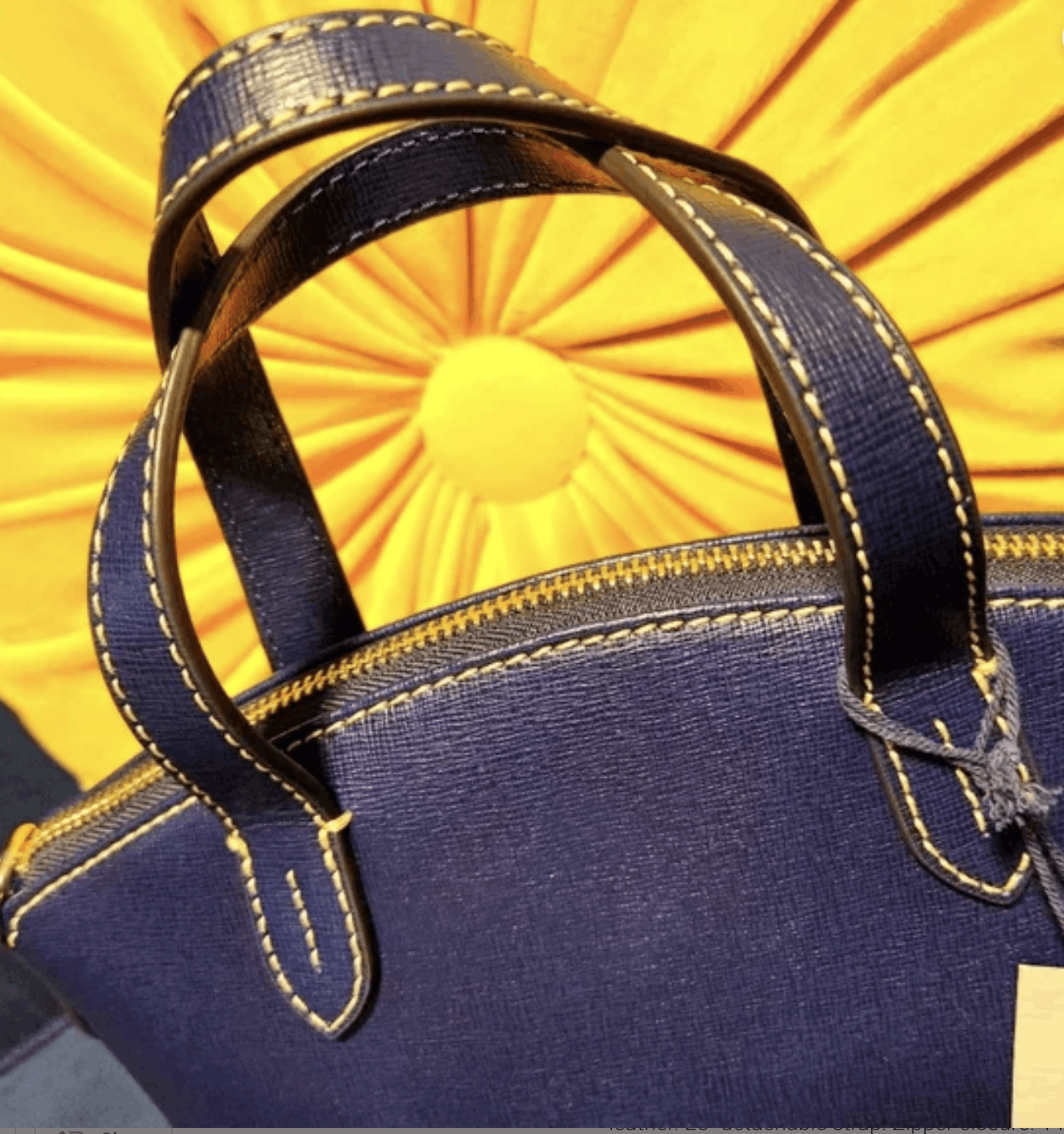 Dooney & Bourke NWT Dooney & Bourke Saffiano Ruby Marine Compact Crossbody Size ONE SIZE - 9 Thumbnail
