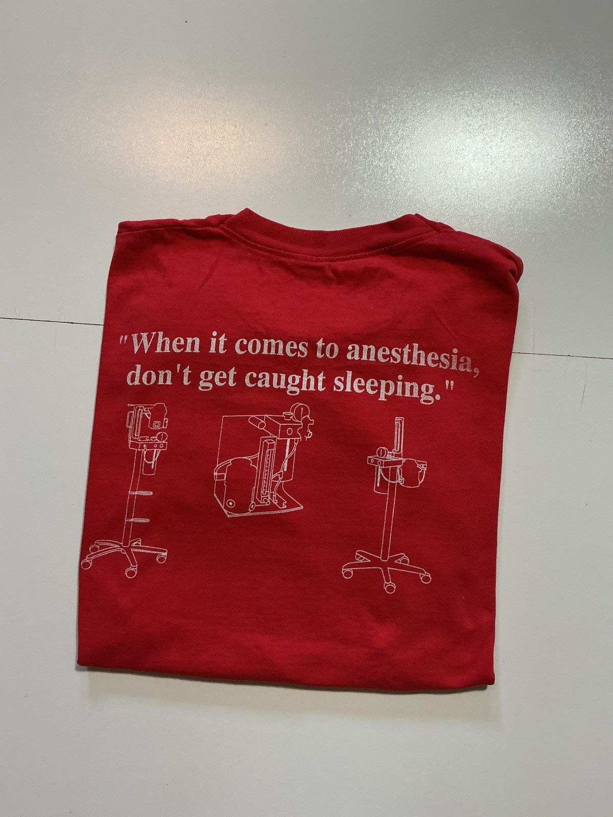 Vintage Anesthesia Don't Get Caught Sleeping Single Stitch T-Shirt Size US XL / EU 56 / 4 - 1 Thumbnail