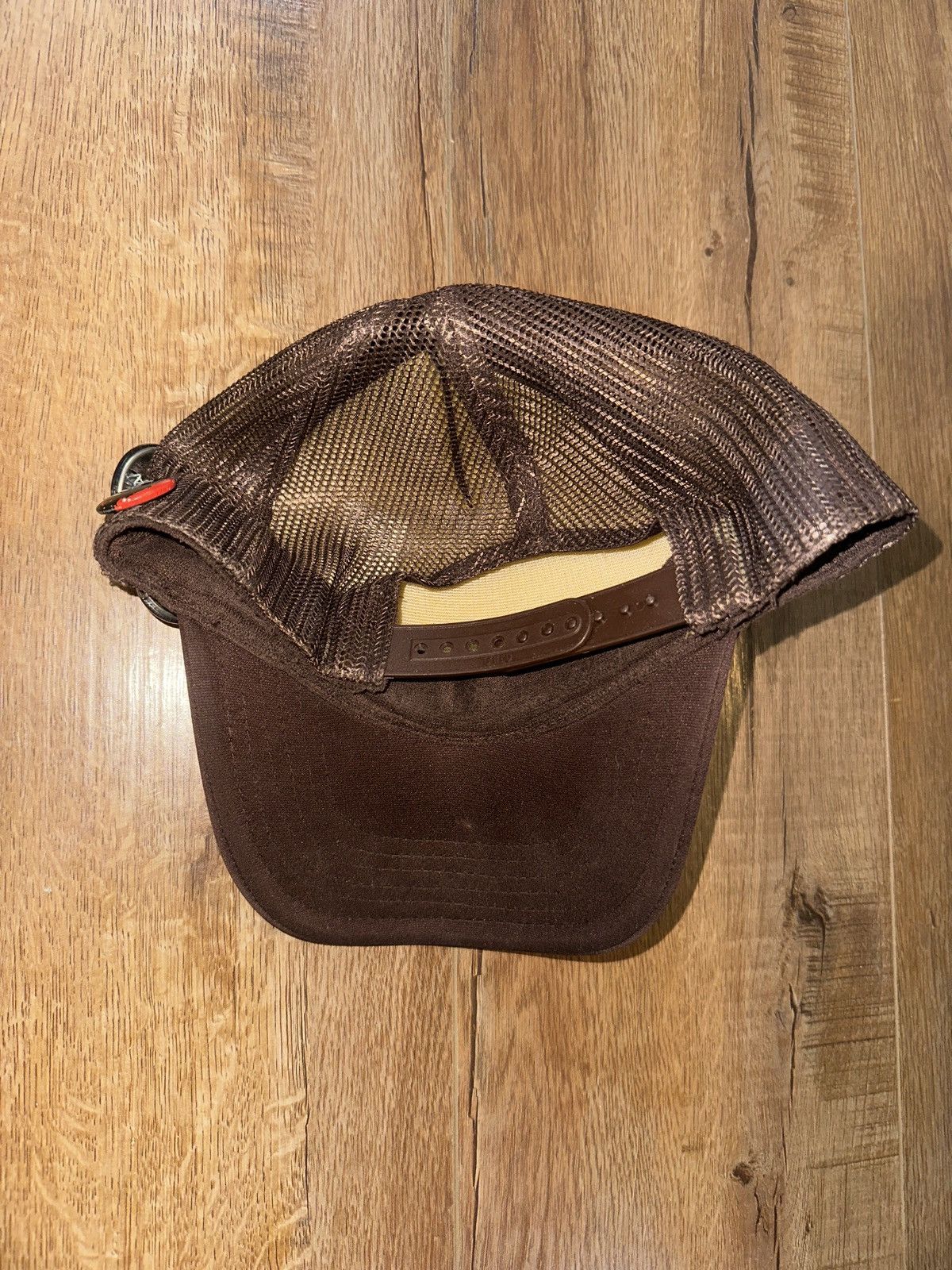 Kapital Kountry Kapital Kountry Denim Shrink Trucker Hat Brown Size ONE SIZE - 8 Thumbnail