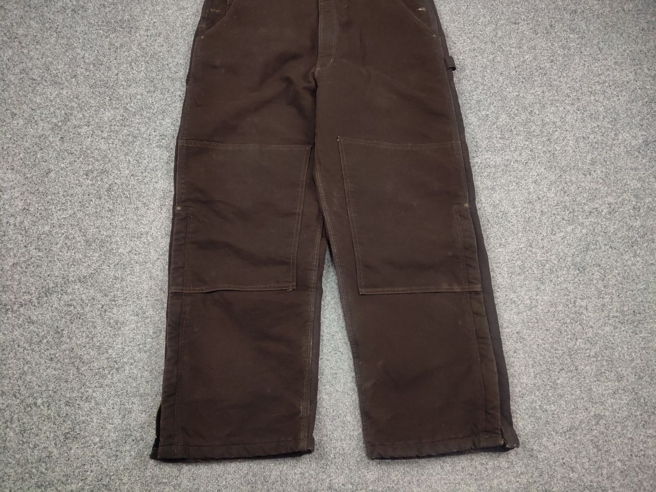 Carhartt Vintage Carhartt Baggy double knee Work canvas overalls USA Size US 36 / EU 52 - 7 Thumbnail
