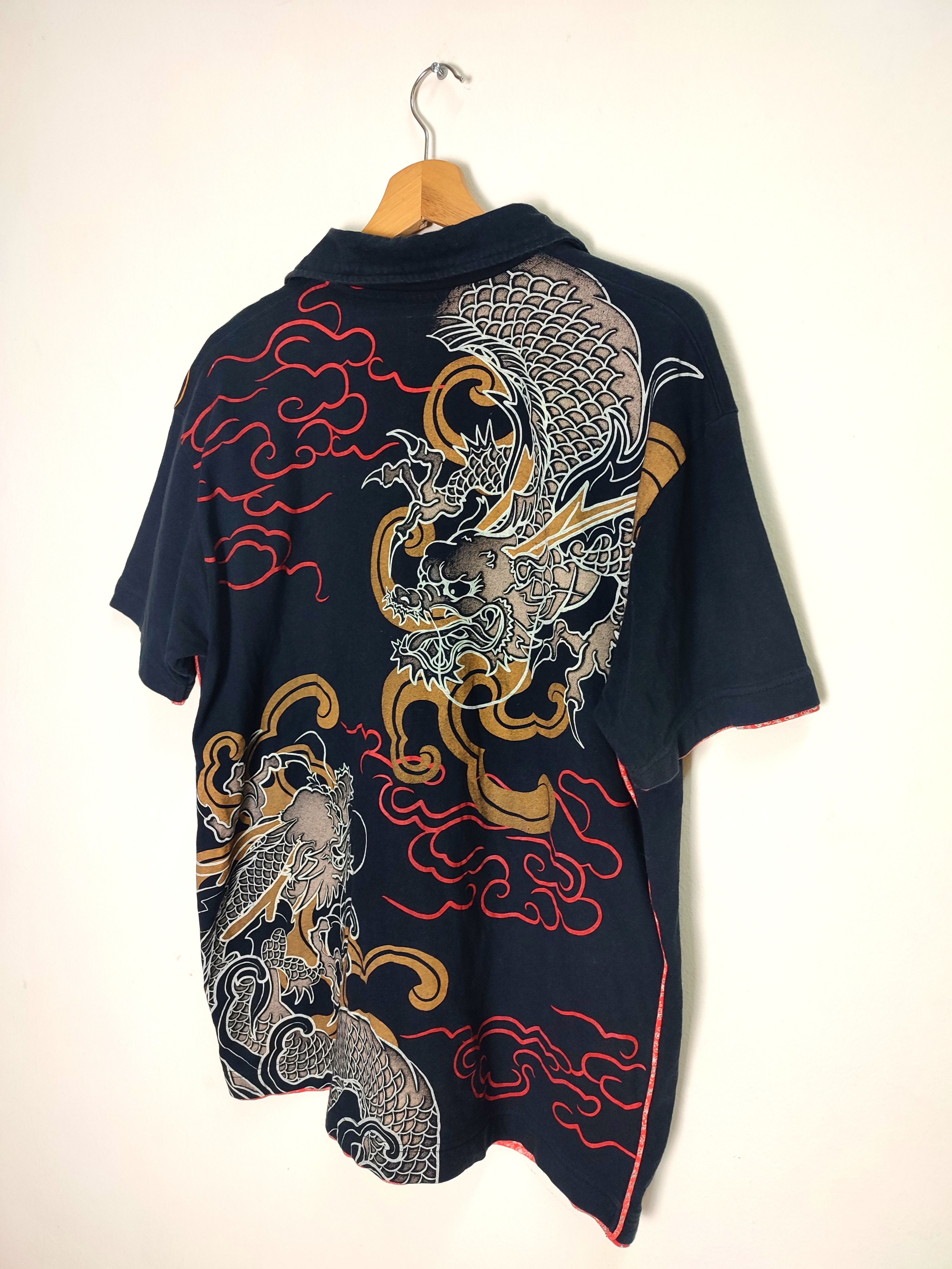 Japanese Brand Sukajan Dragon By Space Opera Shirts Size US L / EU 52-54 / 3 - 3 Thumbnail