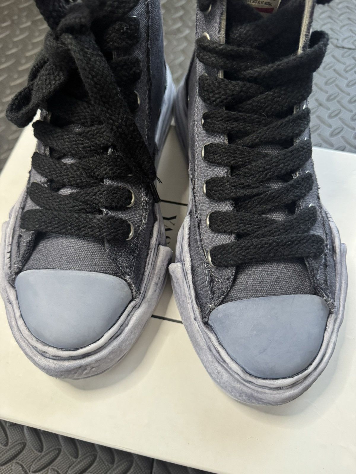 Maison MIHARA YASUHIRO Hank High Dyed Grey Size US 8 / EU 41 - 7 Thumbnail