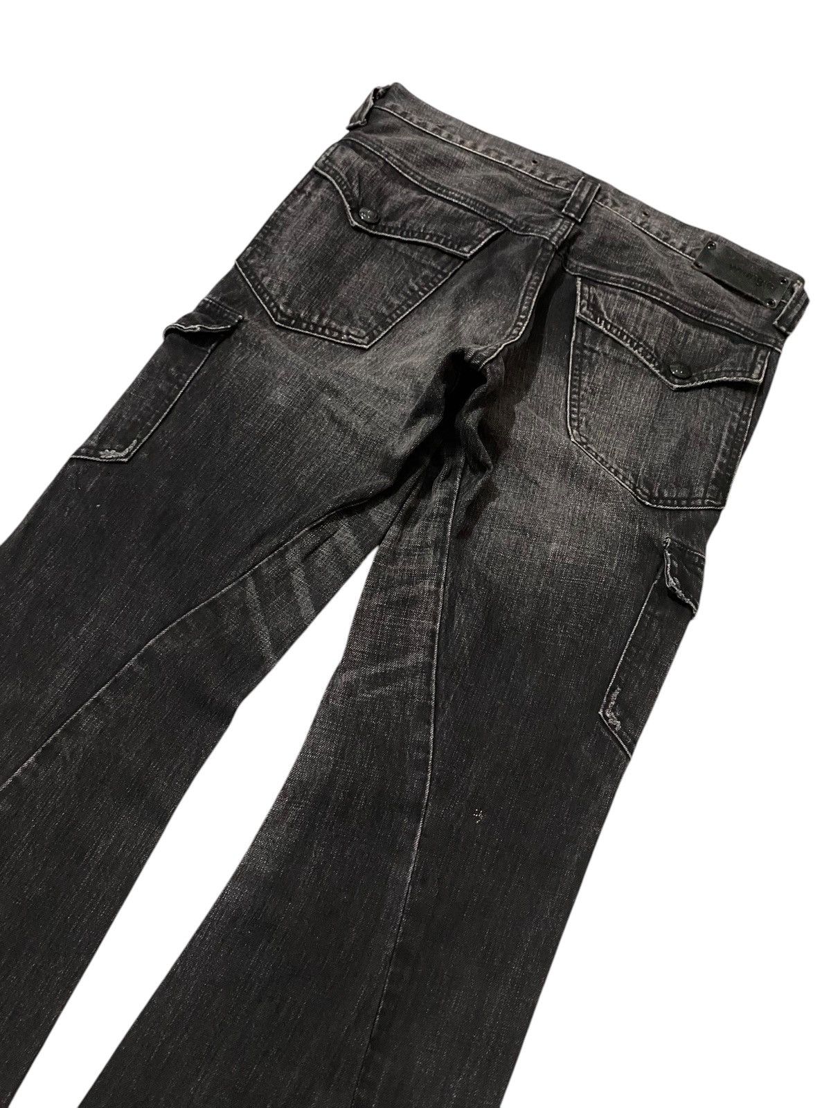 Wrangler Wrangler Washed Old Black Bootcut Denim Size US 33 - 12 Thumbnail