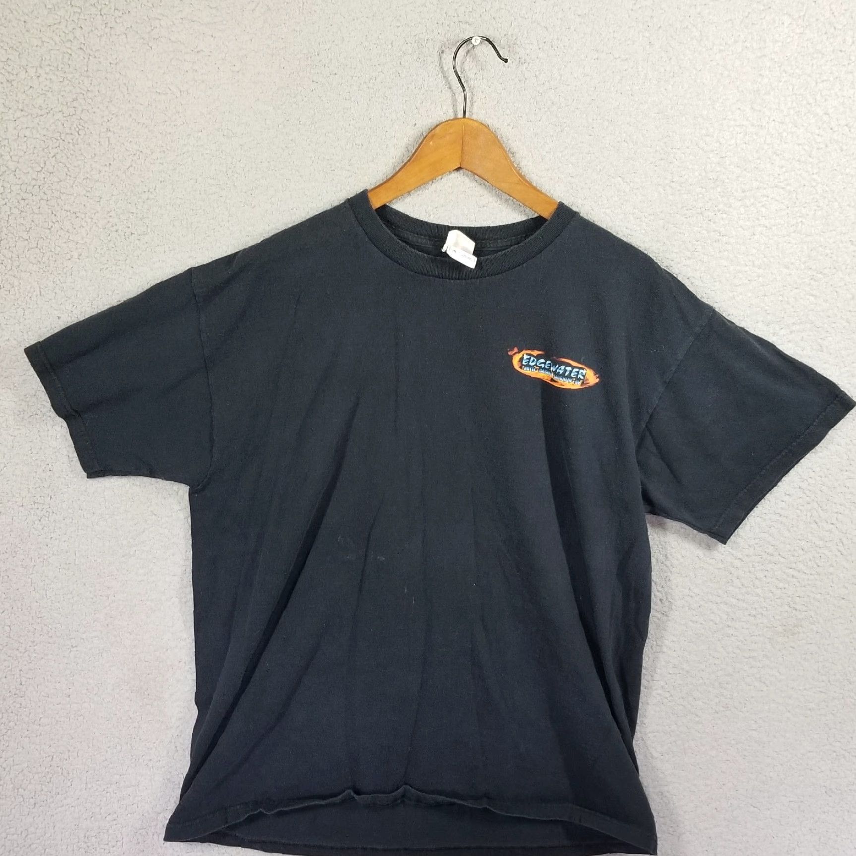Vintage VINTAGE Harley Davidson Motorcycle Shirt Adult XL Black Graphic Tee 90s Grunge Logo Marines? Size US XL / EU 56 / 4 - 2 Thumbnail
