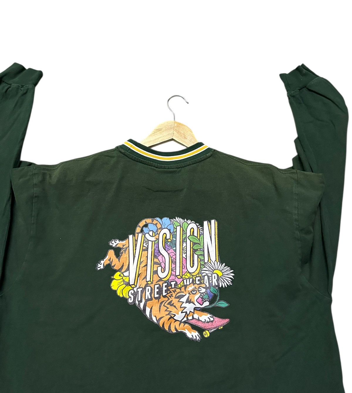 Vision Streetwear Vision streetwear backhit sweatshirt green Size US M / EU 48-50 / 2 - 3 Thumbnail
