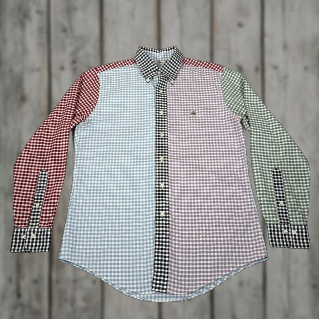Brooks Brothers Brooks Brothers Shirt Mens M Button-Up Non-Iron Multicolor Gingham Check Long Sleeve Casual Business Size US M / EU 48-50 / 2 - 1 Thumbnail