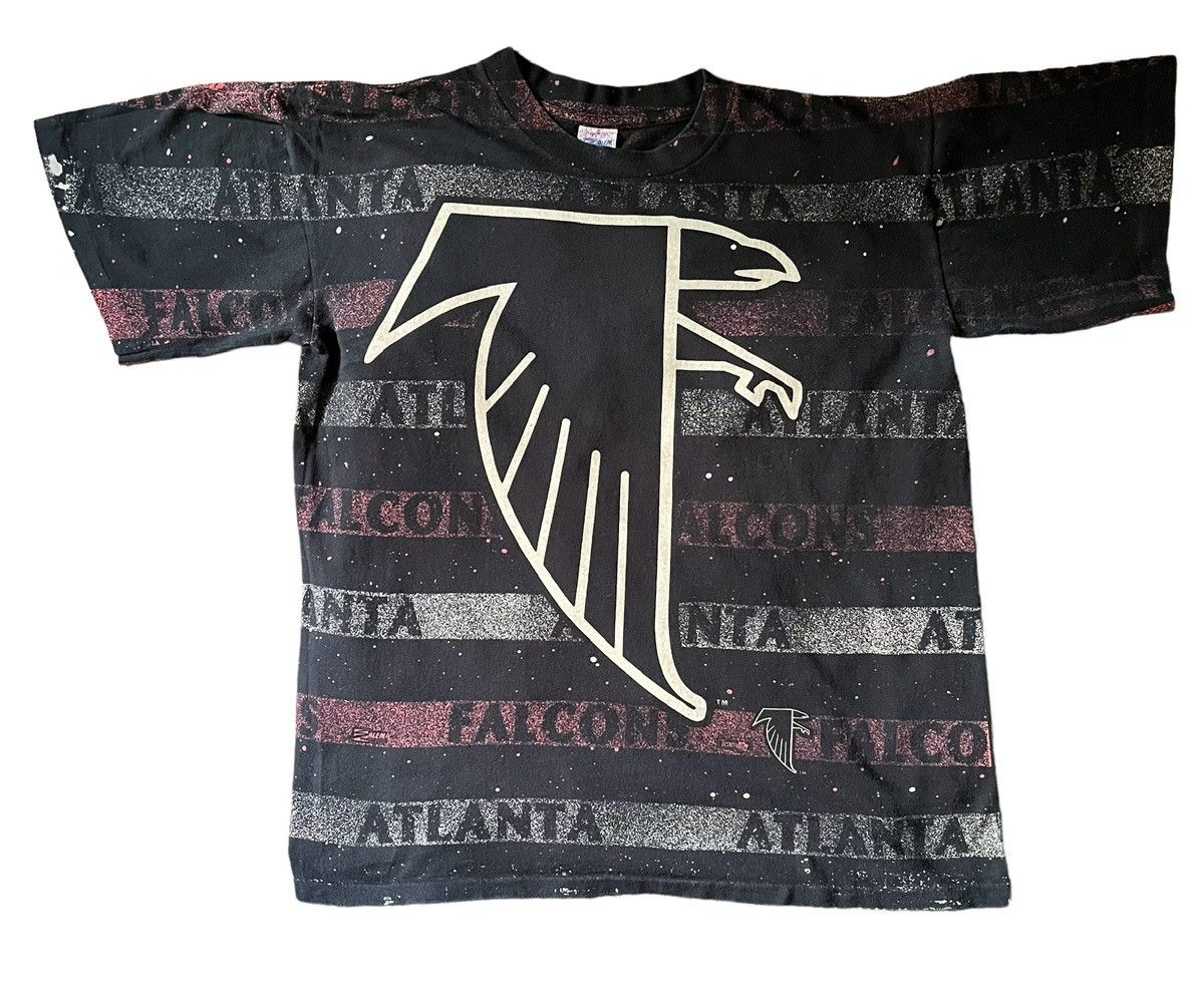 NFL 1990’s NFL Atlanta Falcons Salem Sportswear Aop T shirt L Size US L / EU 52-54 / 3 - 3 Thumbnail