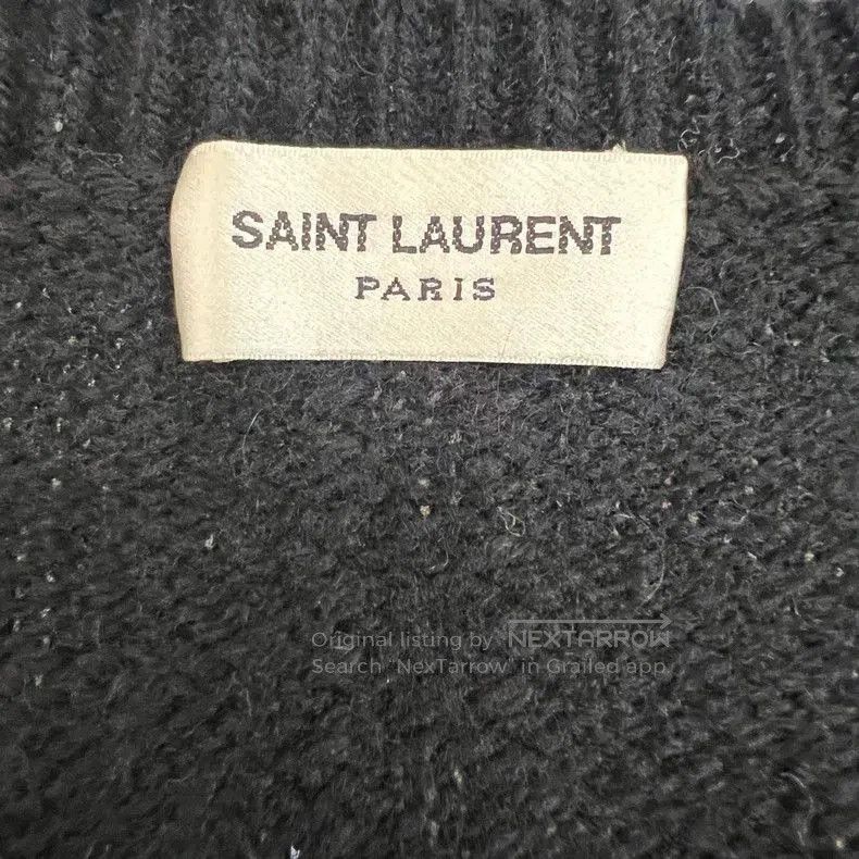 Saint Laurent Paris Saint Laurent Paris Star Print Sleeveless Shawl. Size US XS / EU 42 / 0 - 3 Thumbnail