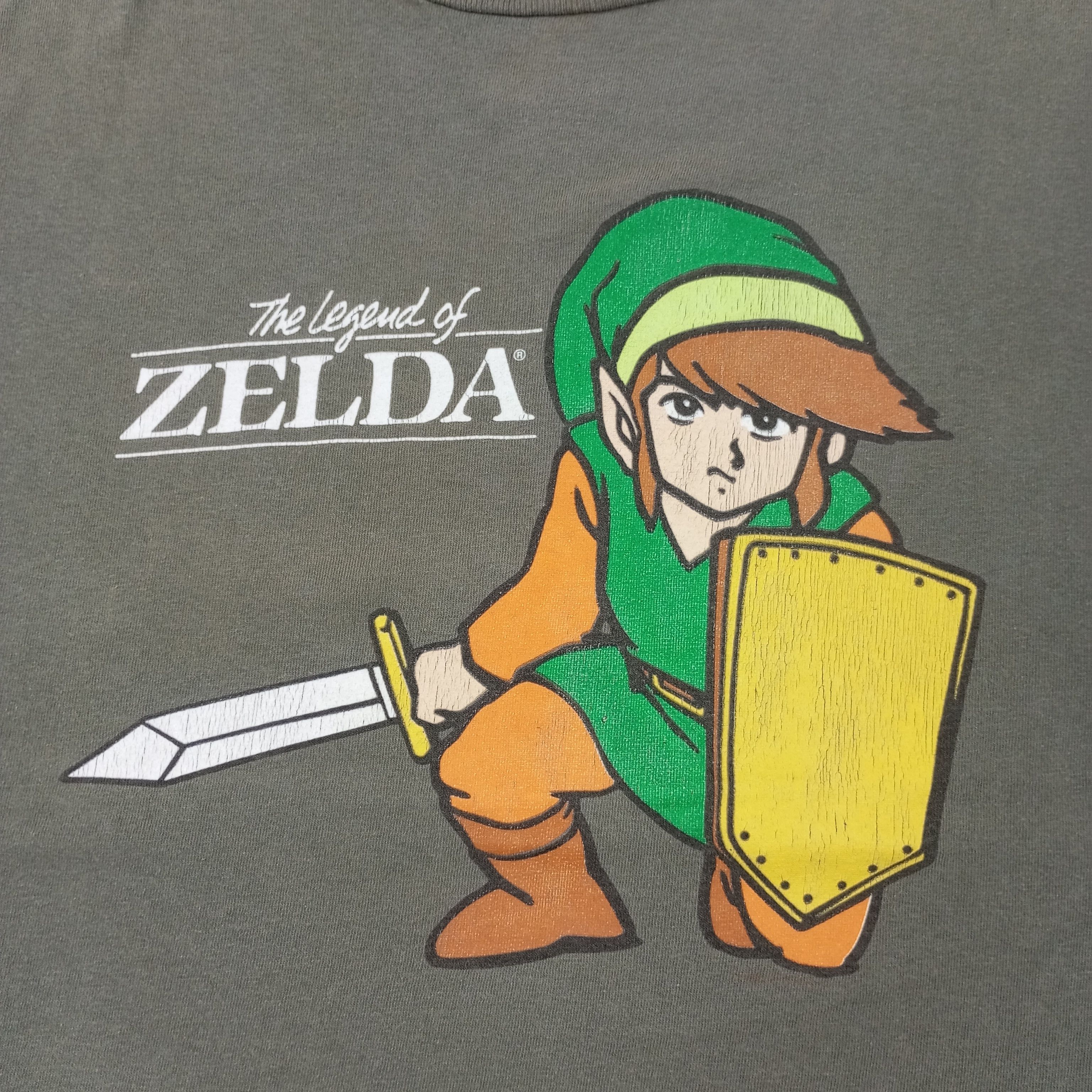 Playstation × The Game × Vintage The Legend OF Zelda Video Games Promo Style Tshirt Size US L / EU 52-54 / 3 - 2 Thumbnail